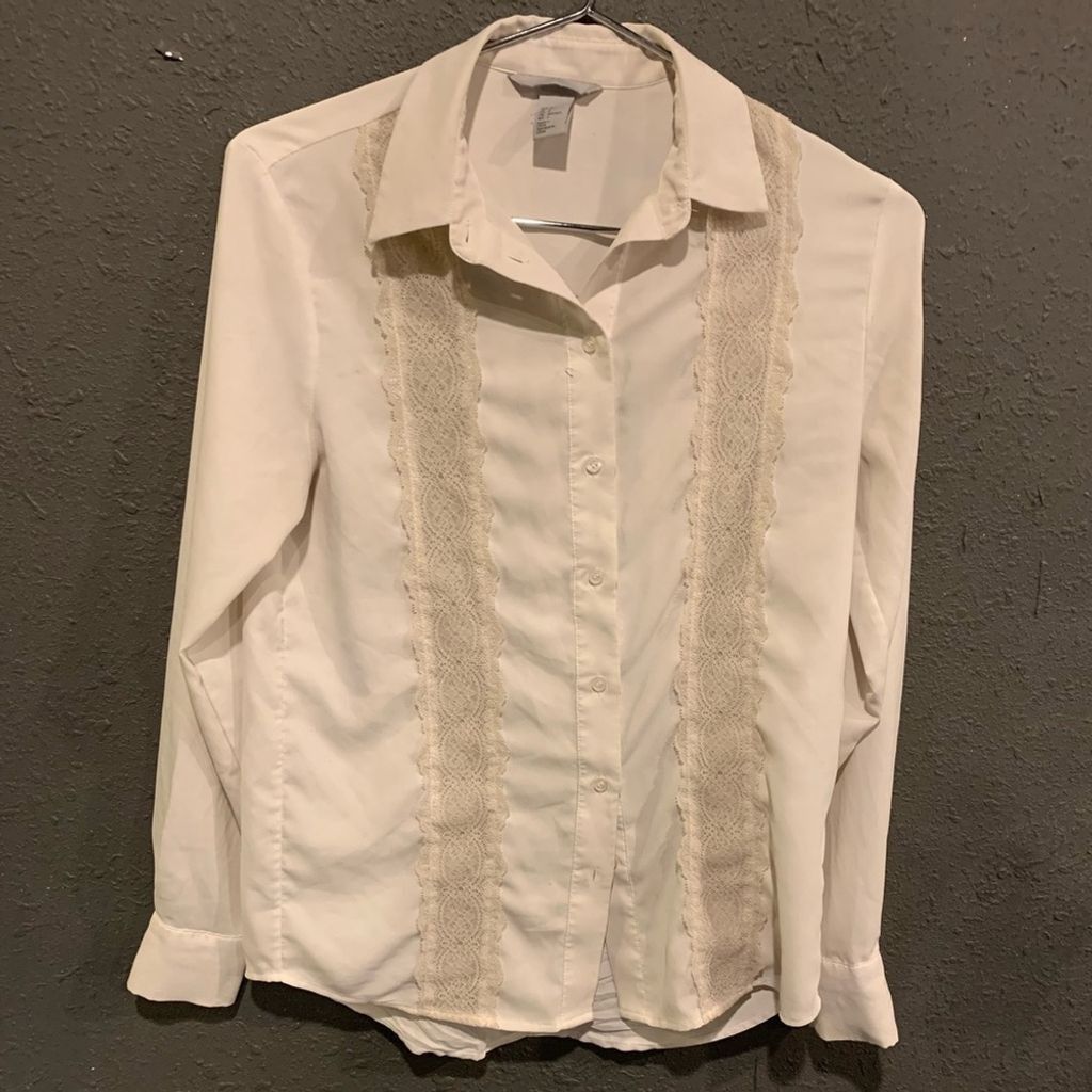 H&M Women’s HM Blouse Size XS / US 0-2 / IT 36-38 - 1 Thumbnail