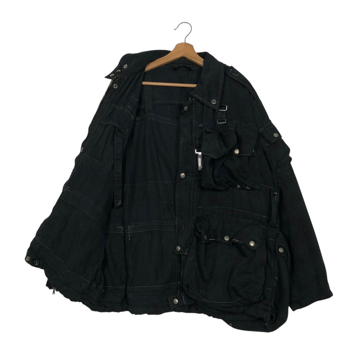 Japanese Brand 🔥VINTAGE BOMBER JACKET BONDAGE UTILITY PARACHUTE ISSEYMIYAKE Size US M / EU 48-50 / 2 - 15 Thumbnail