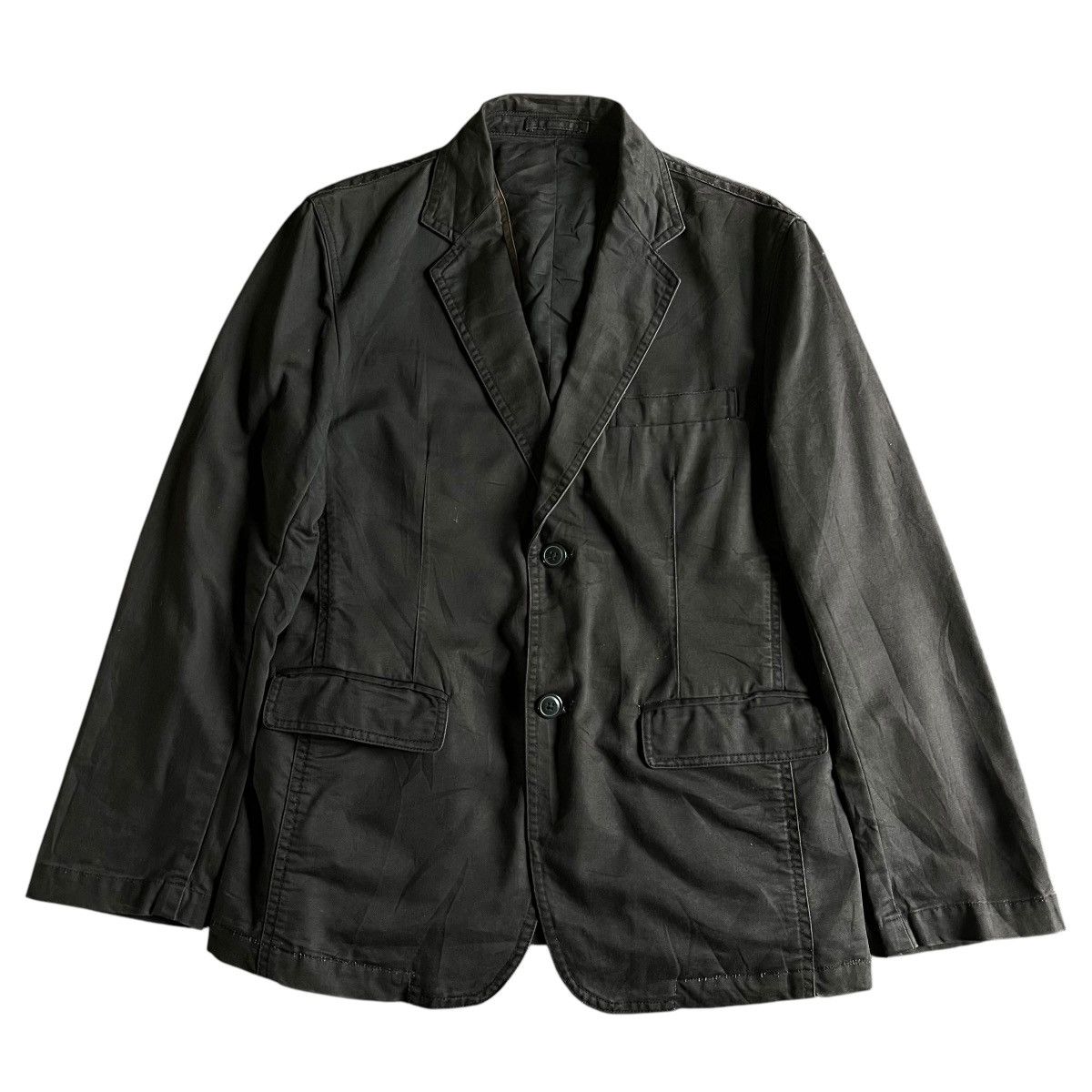 If Six Was Nine × Japanese Brand × Le Grande Bleu (L.G.B.) JAPANESE BRAND NOTA BENE BLAZER COAT Size US M / EU 48-50 / 2 - 1 Thumbnail