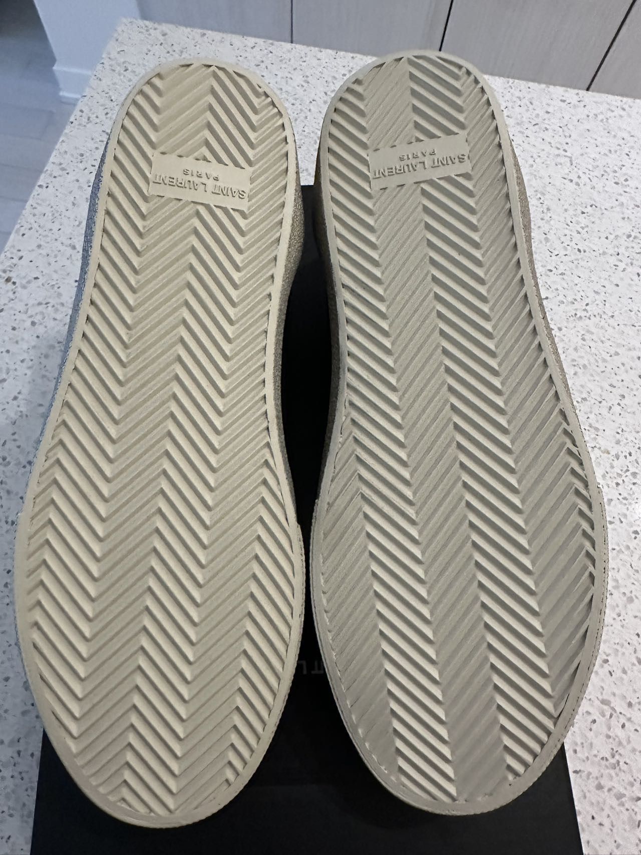 Saint Laurent Paris SLP men’s shoe Elba light/moon plus sneaker Size US 7 / EU 40 - 4 Thumbnail