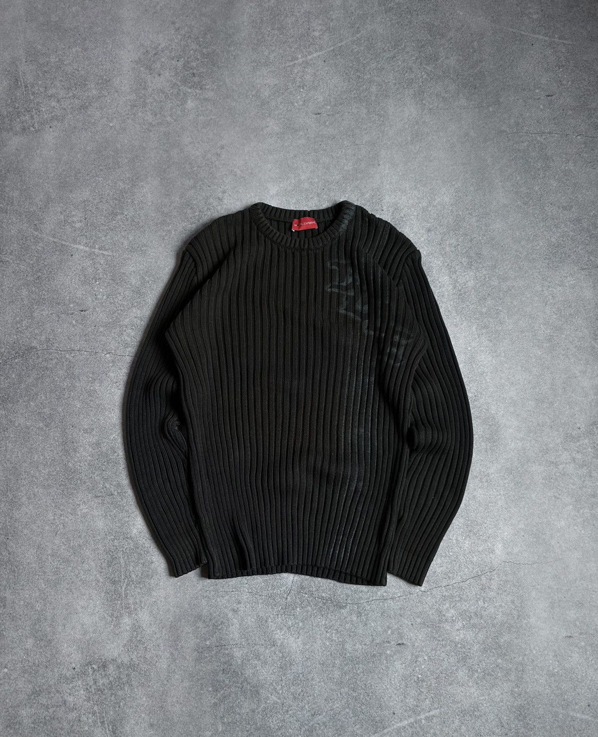 Japanese Brand × Vintage Vintage Avant-Garden Big logo knit-sweatshirt mens y2k Size US M / EU 48-50 / 2 - 1 Thumbnail
