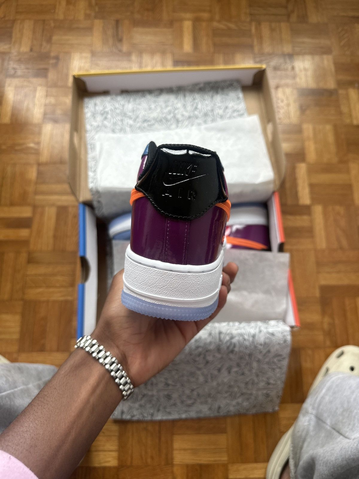 Nike Air force 1 Nike x Undefeated Size US 10 / EU 43 - 7 Thumbnail