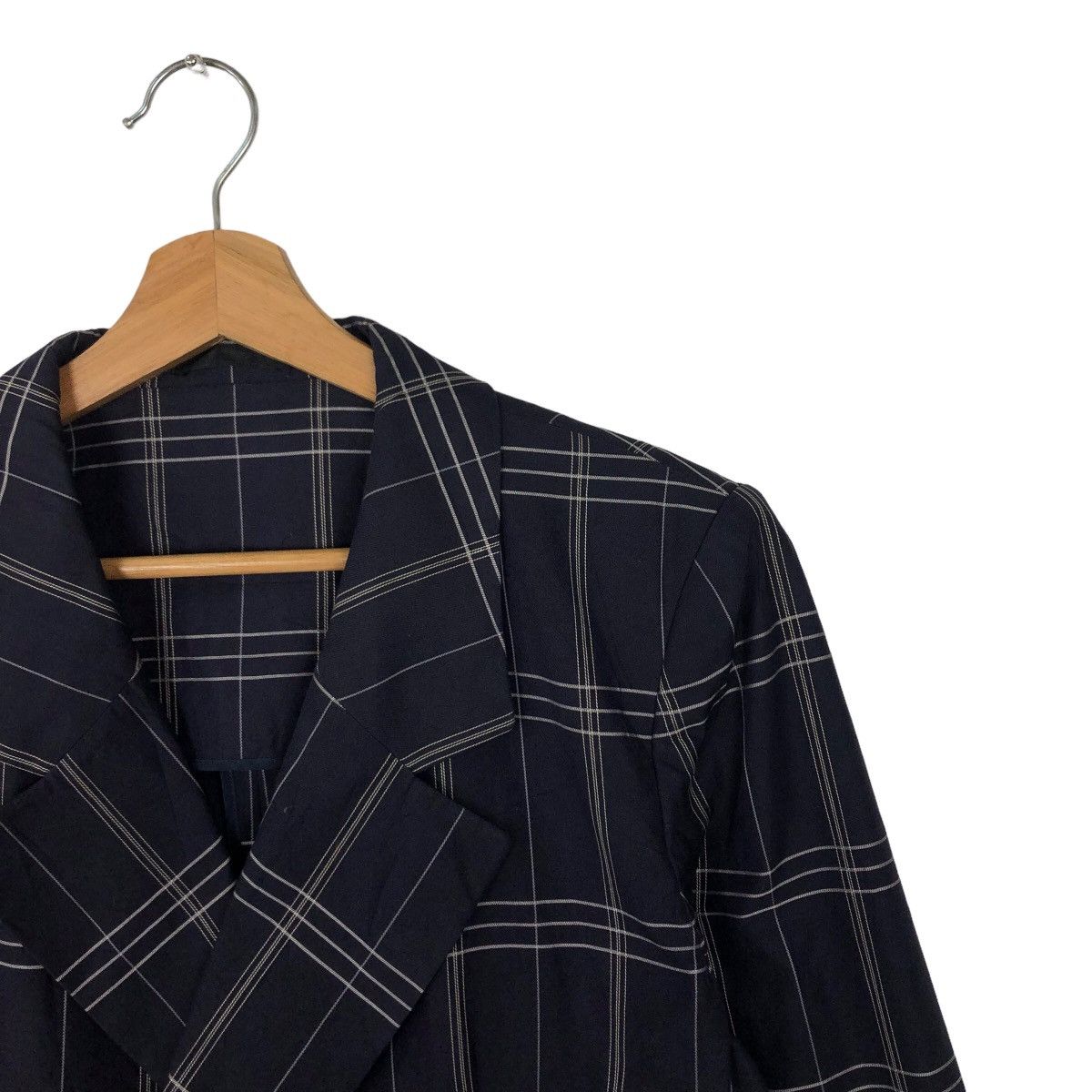 Burberry VINTAGE BURBERRYS DOUBLE BREAST JACKET TARTAN DESIGN Size US S / EU 44-46 / 1 - 5 Thumbnail