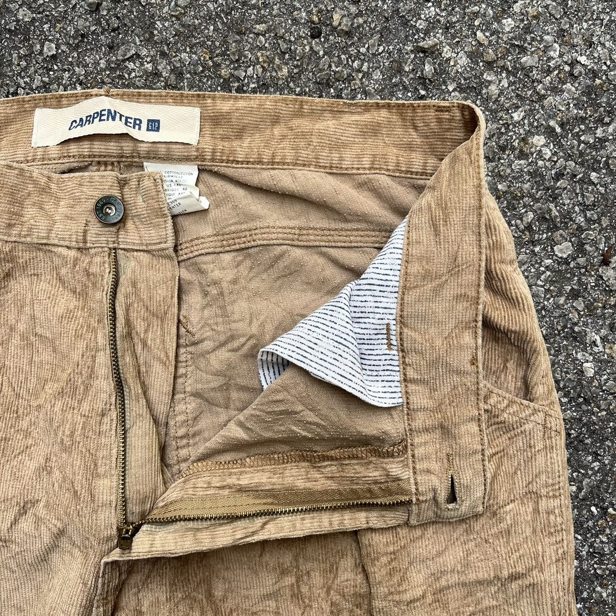 Gap × JNCO Baggy Carpenter Corduroy Pants GAP Carhartt Style Size US 34 / EU 50 - 6 Thumbnail