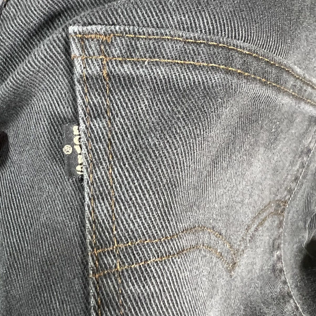 Levi's Vtg 80s Levi’s 505 Jeans Black Denim USA Made Black Tab Size US 29 - 3 Thumbnail