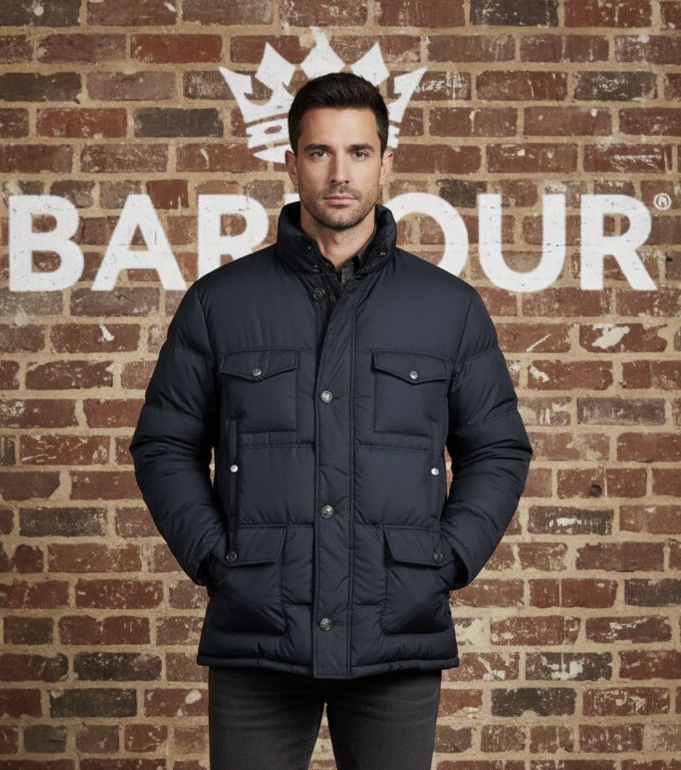 Barbour Barbour puffer jacket goose down british old money xl Size US XL / EU 56 / 4 - 1 Thumbnail