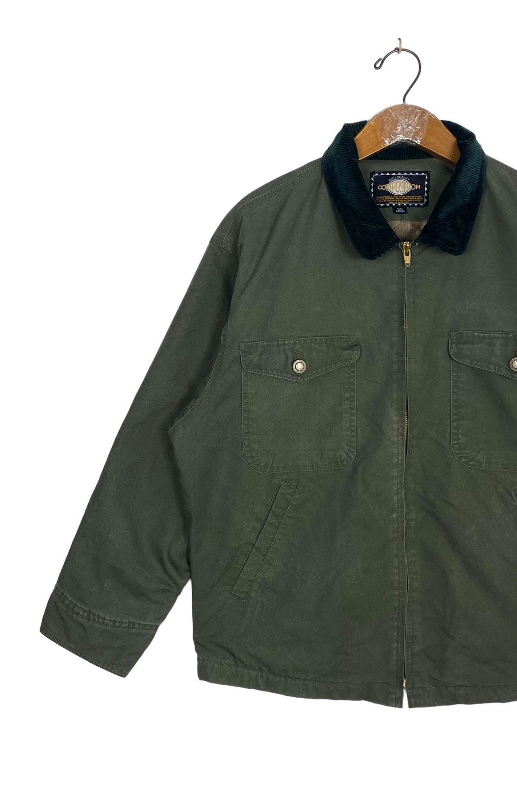 Vintage Rare‼️ Vintage Composition Japan Workwear Jacket Size US L / EU 52-54 / 3 - 3 Thumbnail