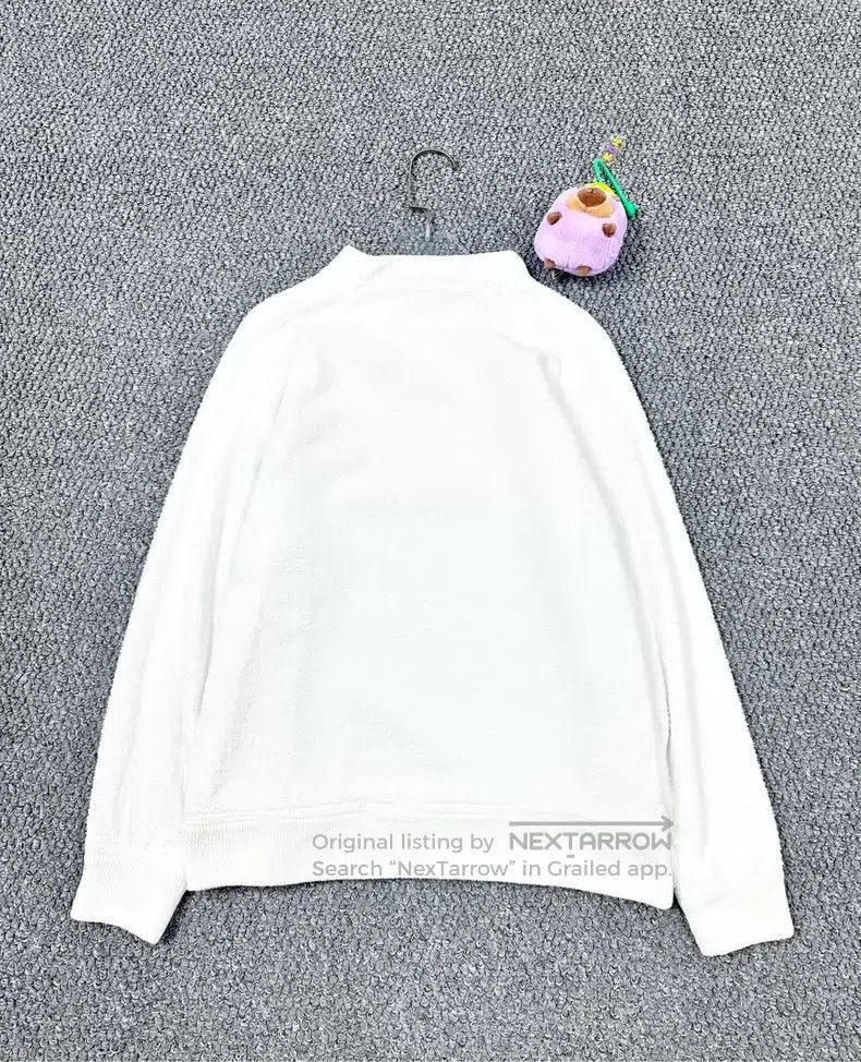 Prada Prada White towel logo pattern letter logo long-sleeved sw Size US XS / EU 42 / 0 - 2 Thumbnail