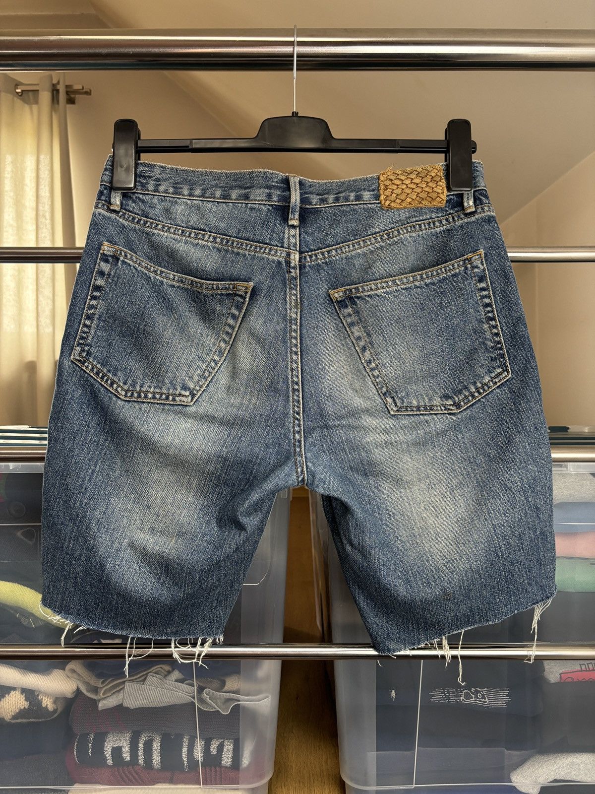 Designer × Our Legacy × Vintage Our Legacy 1980-81 Vintage Denim Shorts Size US 30 / EU 46 - 2 Thumbnail
