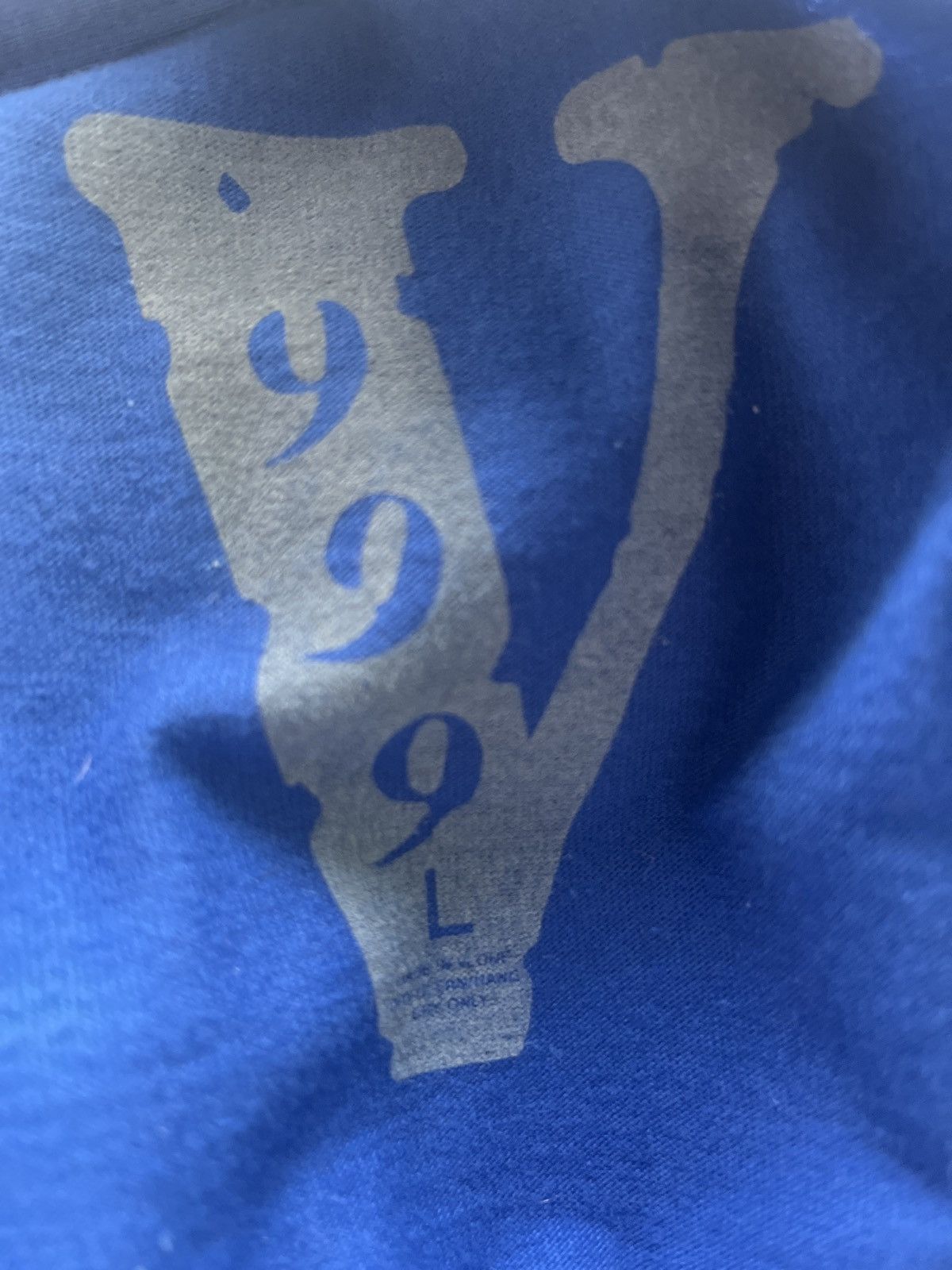 999 Club × Vlone Vlone Juice Wrld Legends Never Die Blue Tee 999 Size US L / EU 52-54 / 3 - 4 Thumbnail