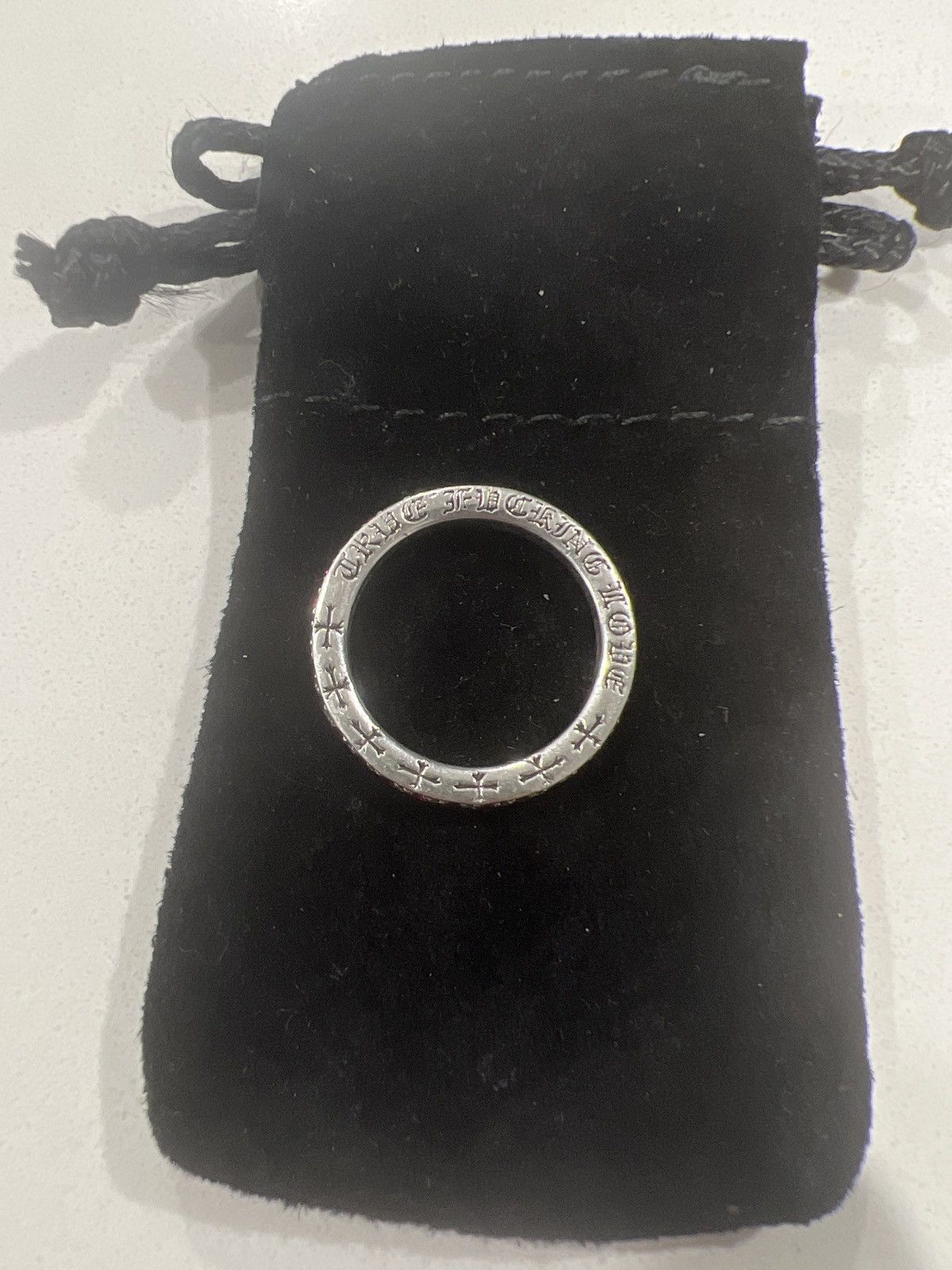 Chrome Hearts “TFL” Ring w Pink Rubies Size ONE SIZE - 5 Thumbnail