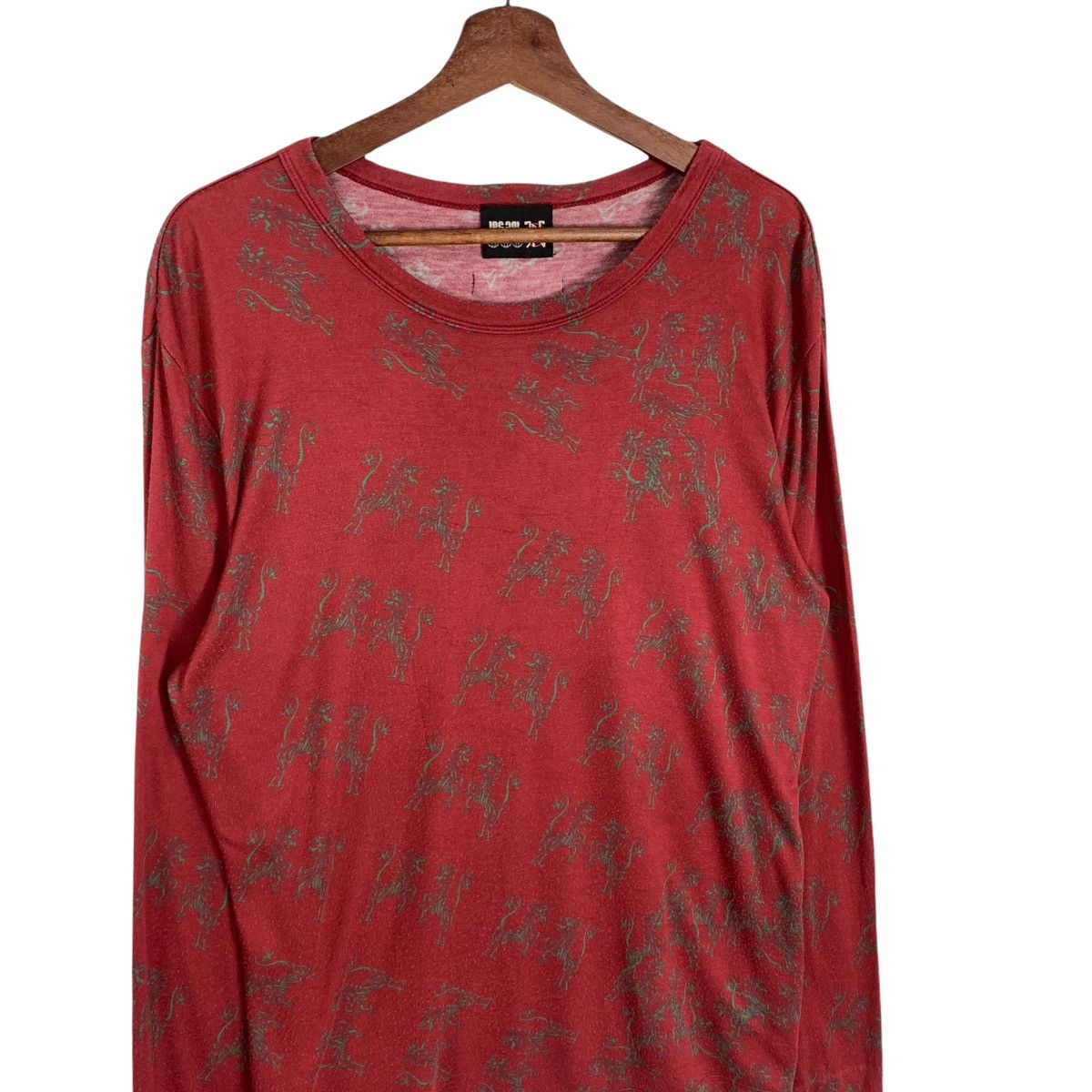Jean Paul Gaultier All over Printed Long Slee Tee Size US M / EU 48-50 / 2 - 3 Thumbnail