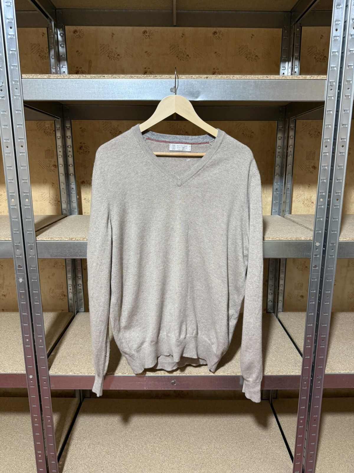 Brunello Cucinelli Rare Vintage Luxury Brunello Cucinelli Cashemere Sweater Size US L / EU 52-54 / 3 - 1 Thumbnail