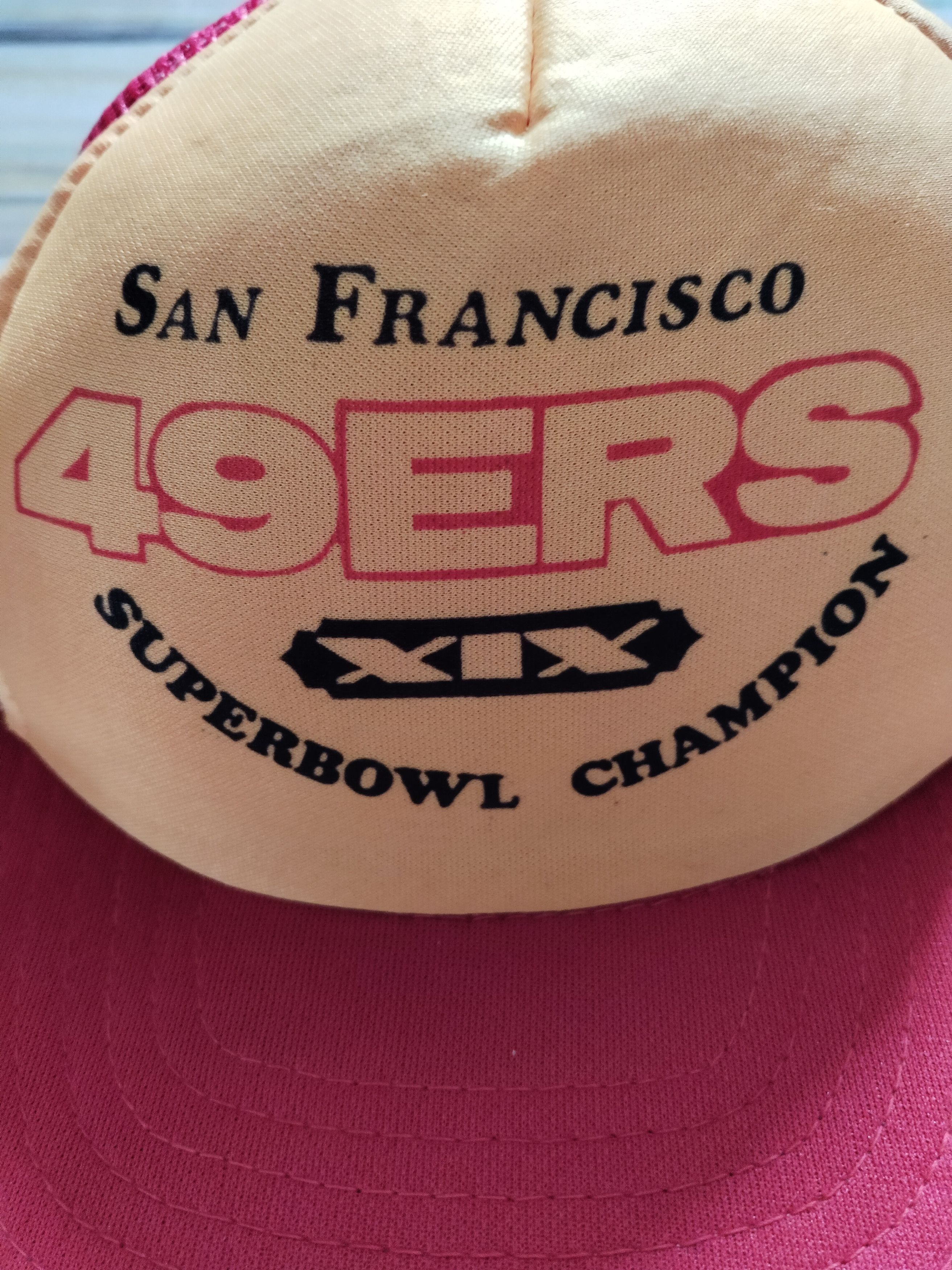 NFL Vintage NFL SAN FRANCISCO 49ers Superbowl Championship Size ONE SIZE - 2 Thumbnail