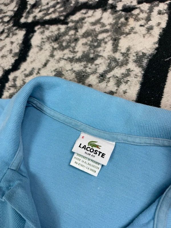 Lacoste Lacoste blue logo polo shirt XL Size US XL / EU 56 / 4 - 5 Thumbnail