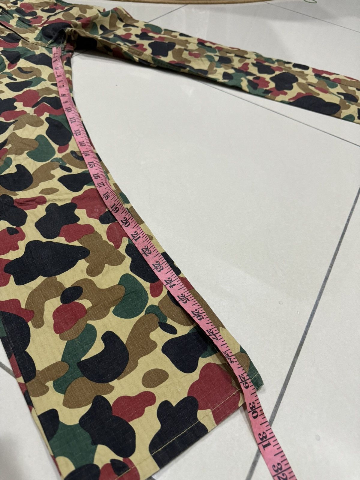 Bape A BATHING APE HUMAN CAMO PANTS Size US 27 - 8 Thumbnail