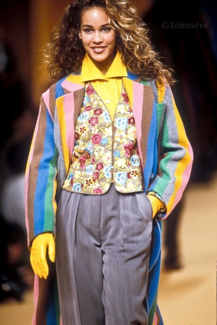 Kenzo KENZO Vintage1991 Autumn/Winter Show Retro Floral Embroide Size XS / US 0-2 / IT 36-38 - 2 Thumbnail