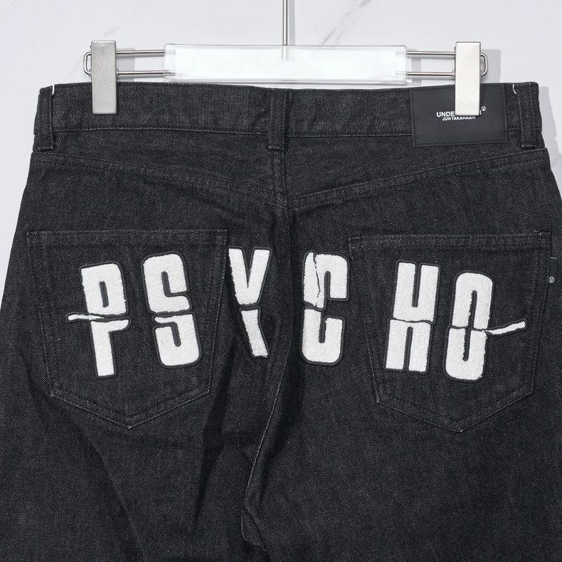 Undercover Undercover Men's Embroidered Denim Pants Size US 32 / EU 48 - 6 Thumbnail