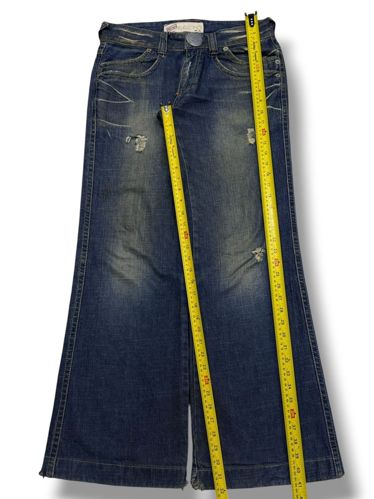 Japanese Brand Vintage Y2K REDPEPPER Vintage Series 1971 | Bell Bottom W31 Size US 31 - 13 Thumbnail