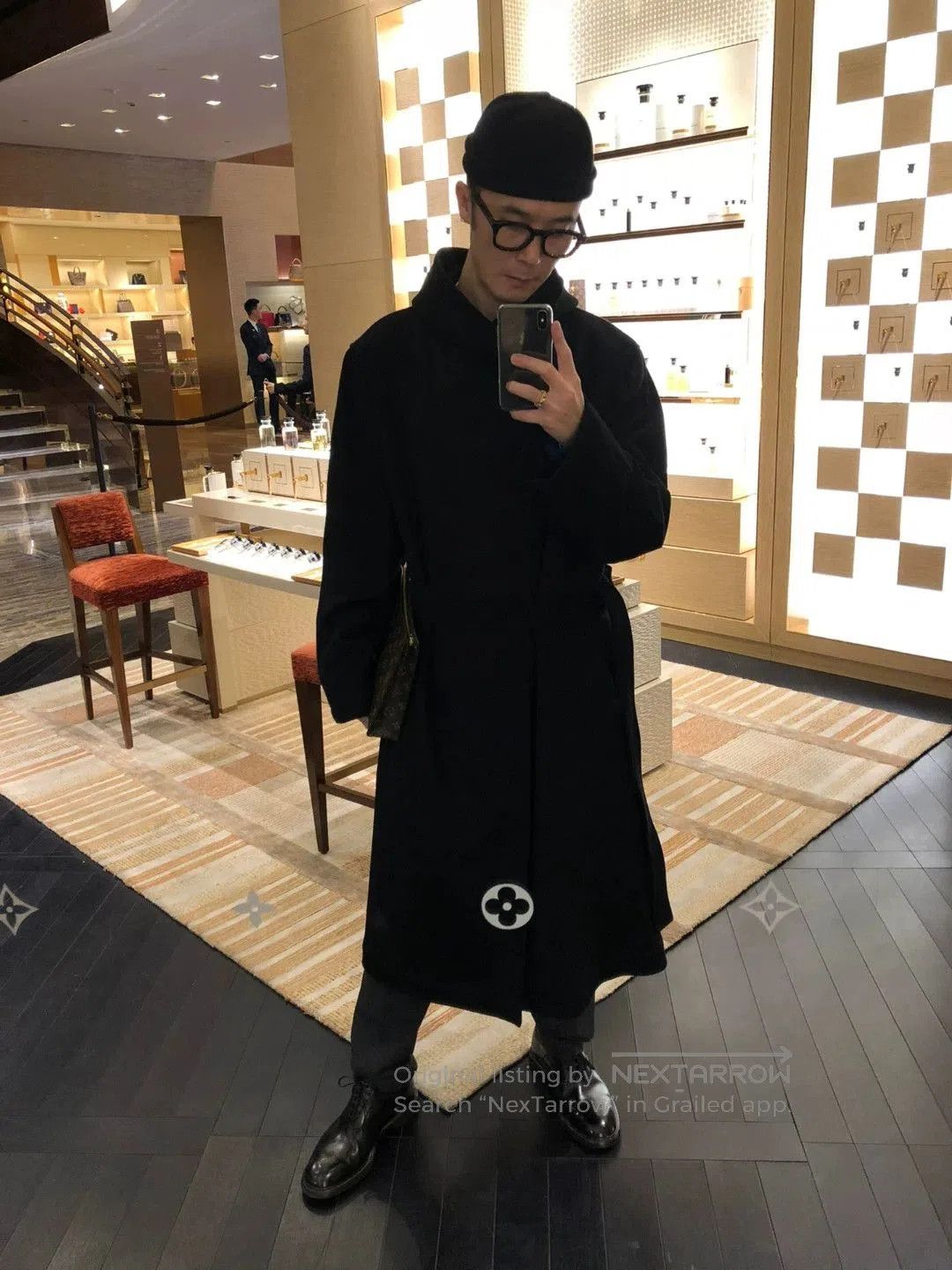 Yohji Yamamoto Yohji Yamamoto Belted Hooded Cashmere Coat. Size US M / EU 48-50 / 2 - 1 Thumbnail