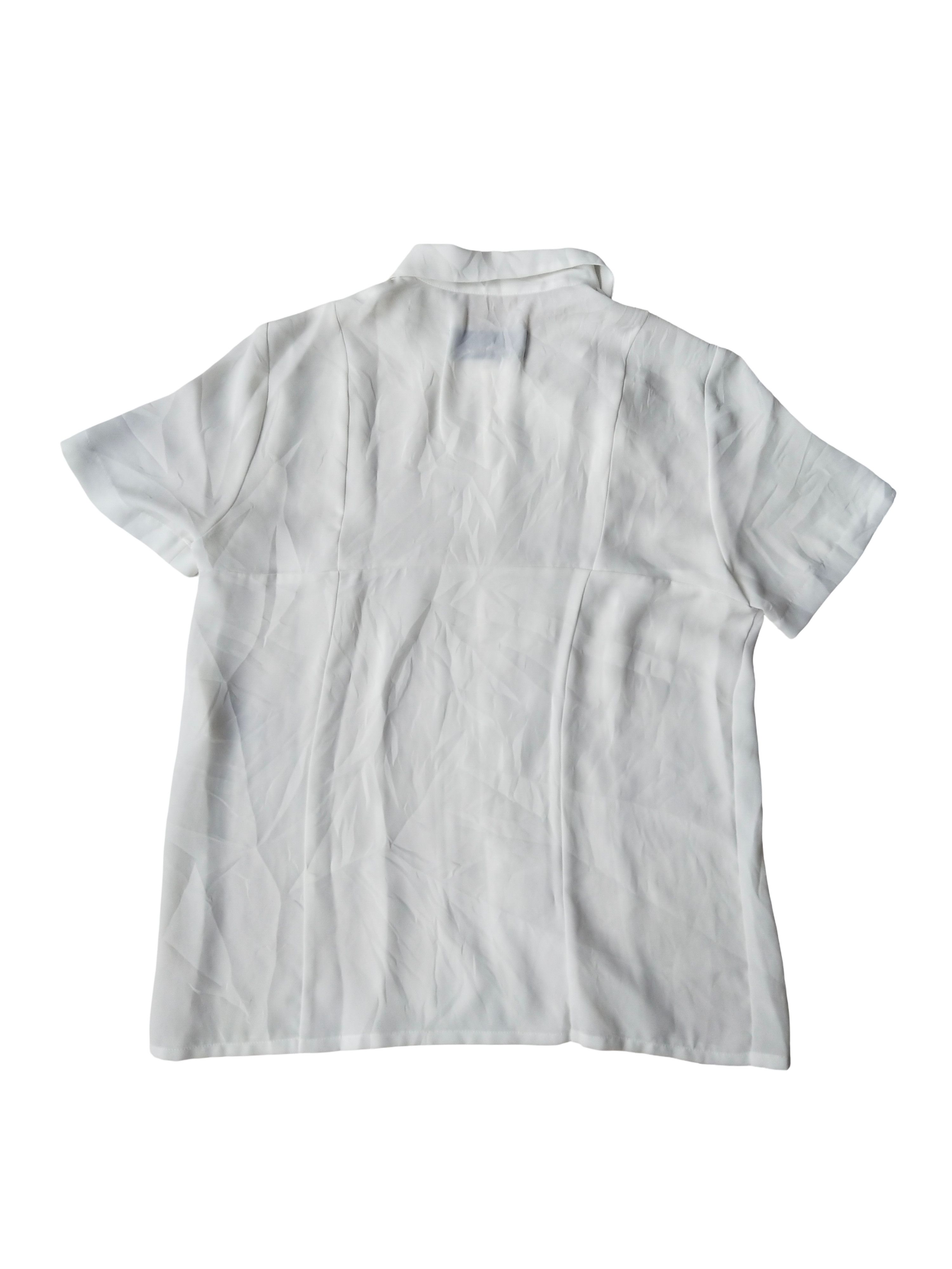 Tricot Comme des Garcons Archival 90s Tricot Comme des Garcons Paneled Sheer Shirt Size M / US 6-8 / IT 42-44 - 5 Thumbnail