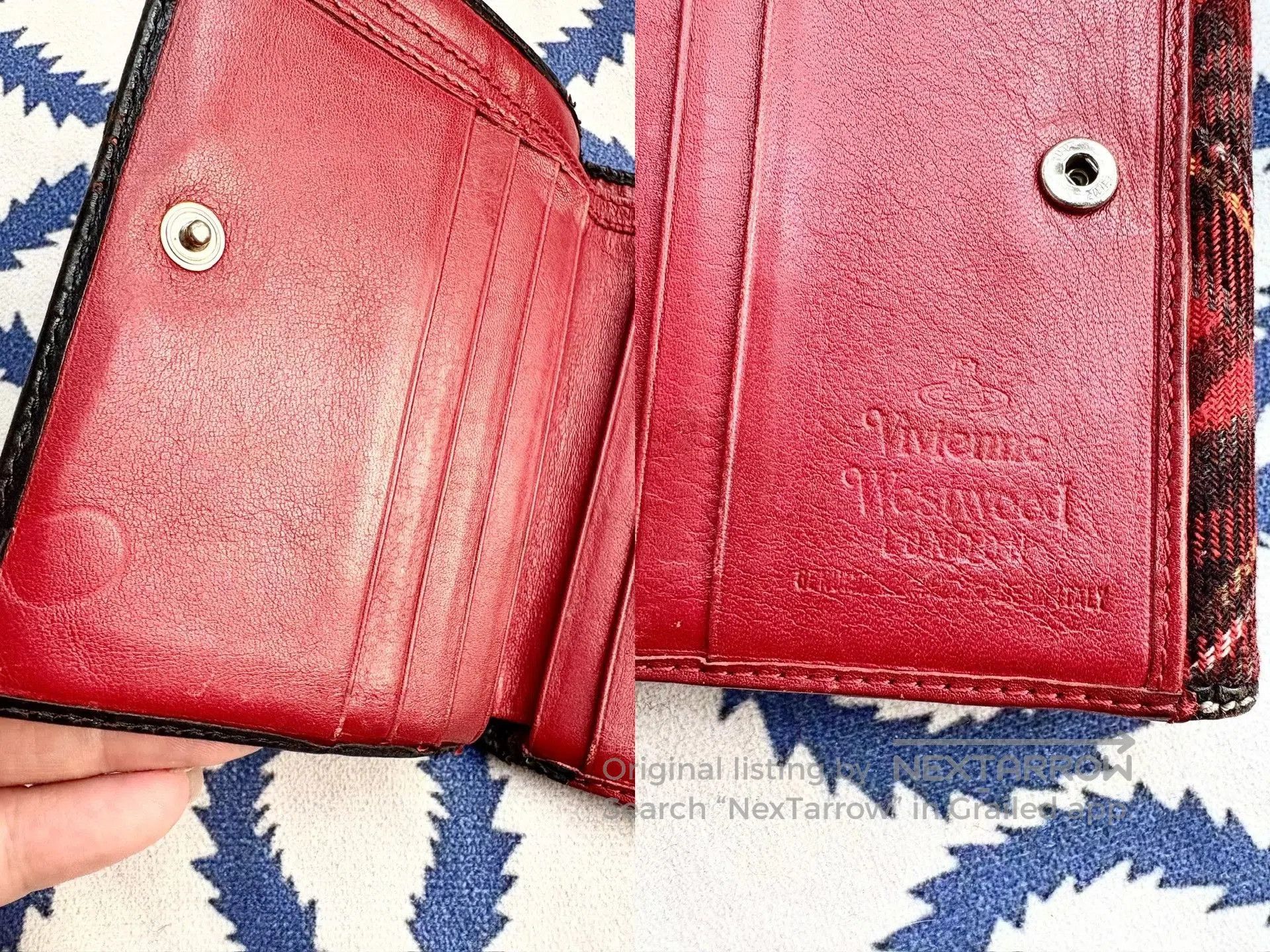 Vivienne Westwood Vivienne Westwood Vintage Red Plaid Graffiti Tri. Size ONE SIZE - 7 Thumbnail