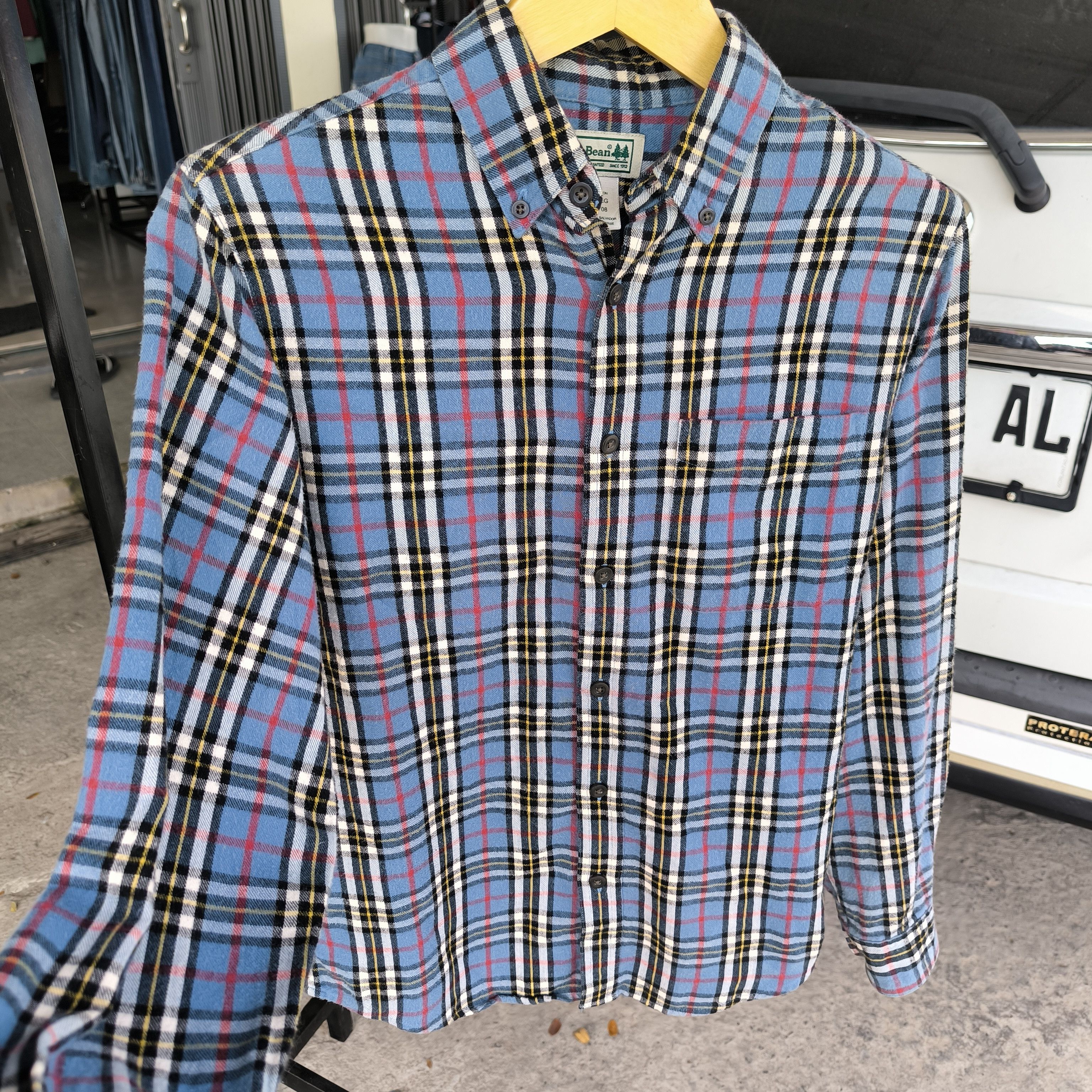 L.L. Bean Vintage flannel LL bean long shirt Size US S / EU 44-46 / 1 - 2 Thumbnail