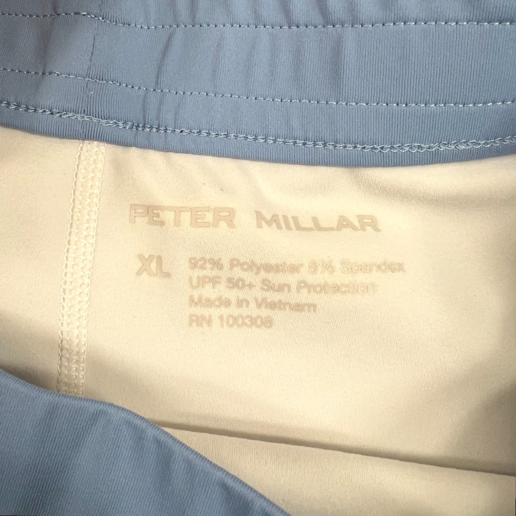 Peter Millar Peter Millar Womens Golf Skort XL Blue Polyester Spandex UPF 50 Size ONE SIZE - 2 Thumbnail
