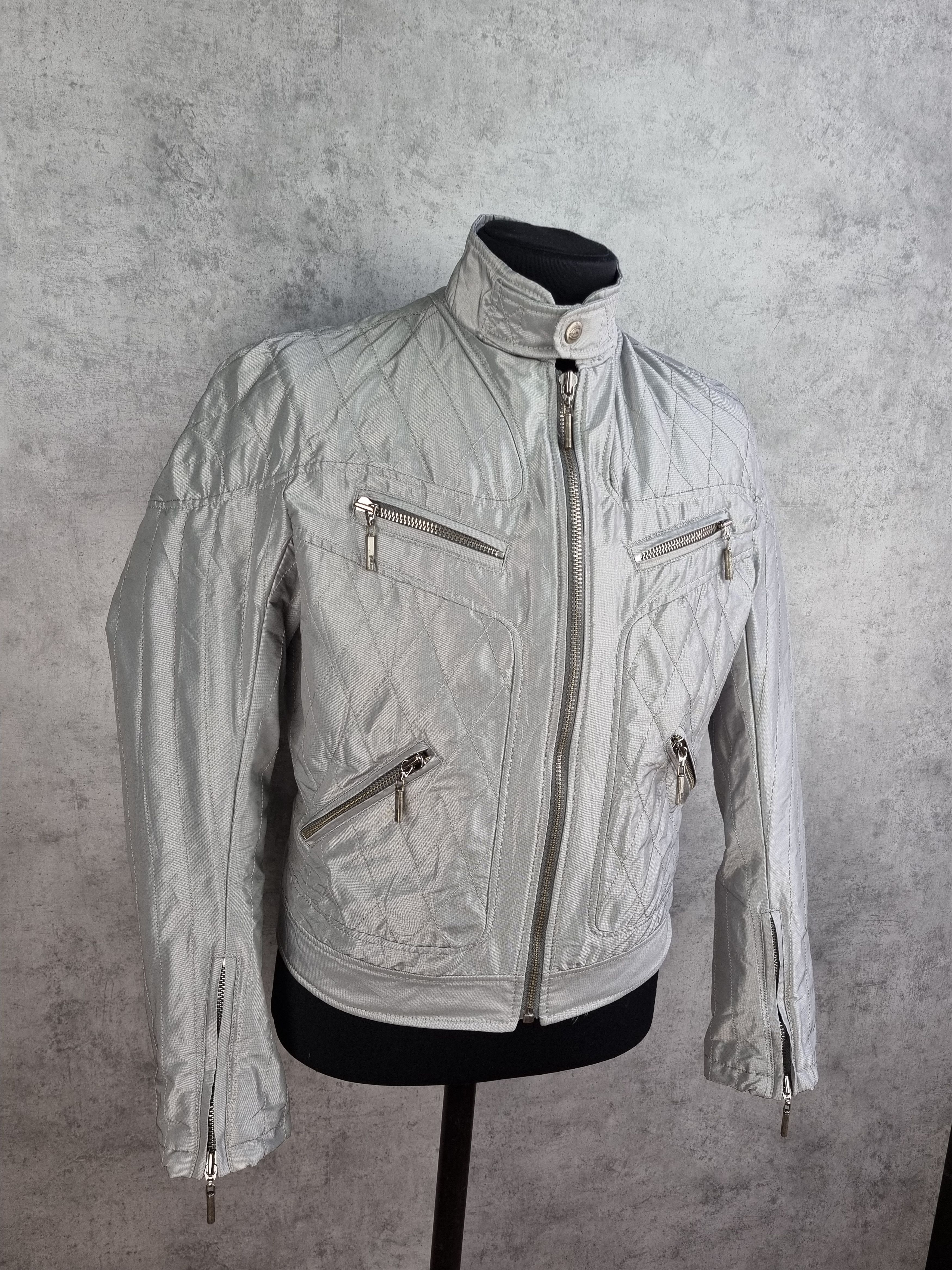 Just Cavalli × Roberto Cavalli Roberto CAVALLI Metallic Astronaut Design like HELMUT LANG Size US M / EU 48-50 / 2 - 21 Thumbnail
