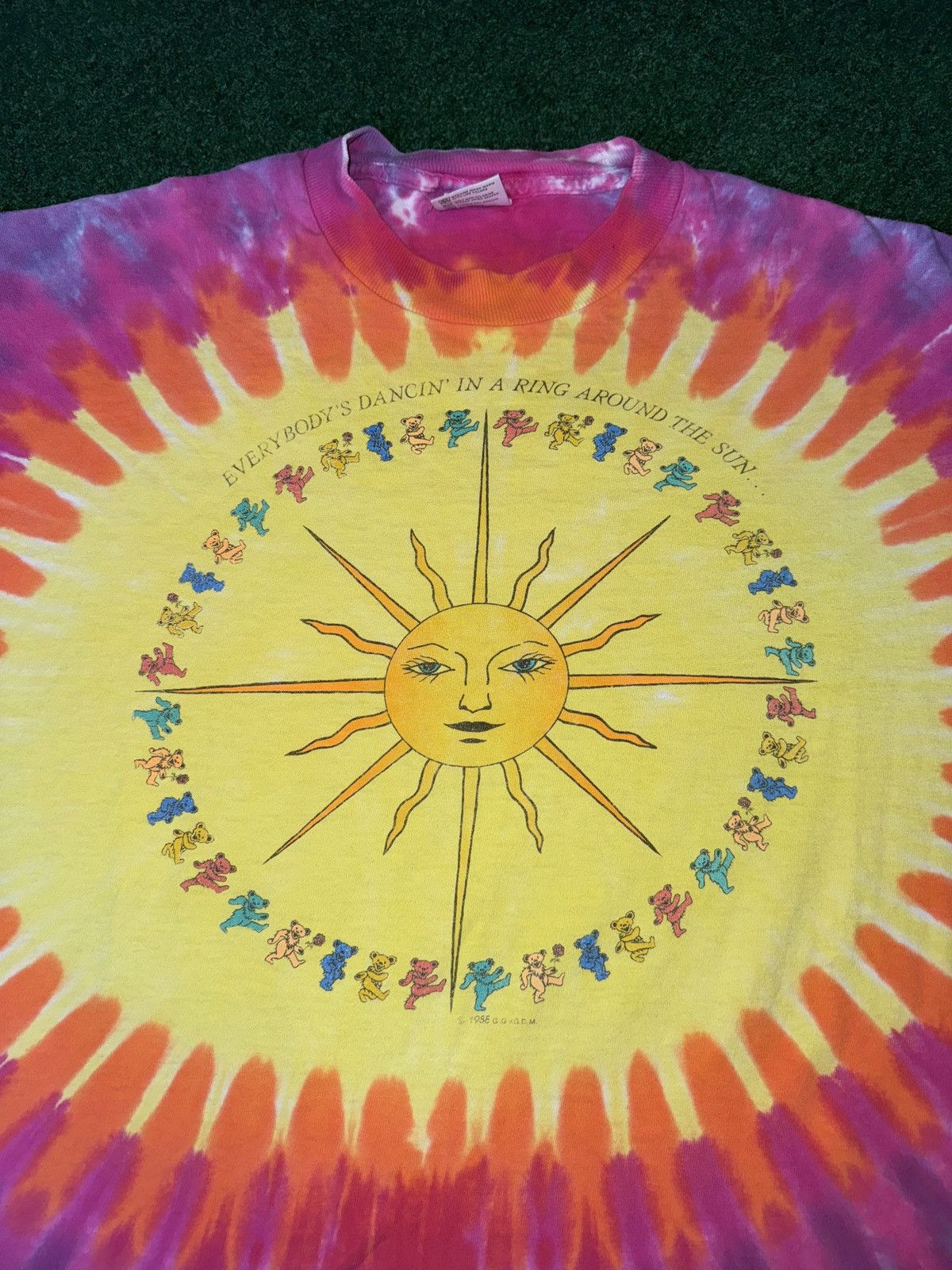 Band Tees × Vintage Grateful Dead Everybody’s Dancin’ Bears Tie Dye T Shirt Size US L / EU 52-54 / 3 - 2 Thumbnail