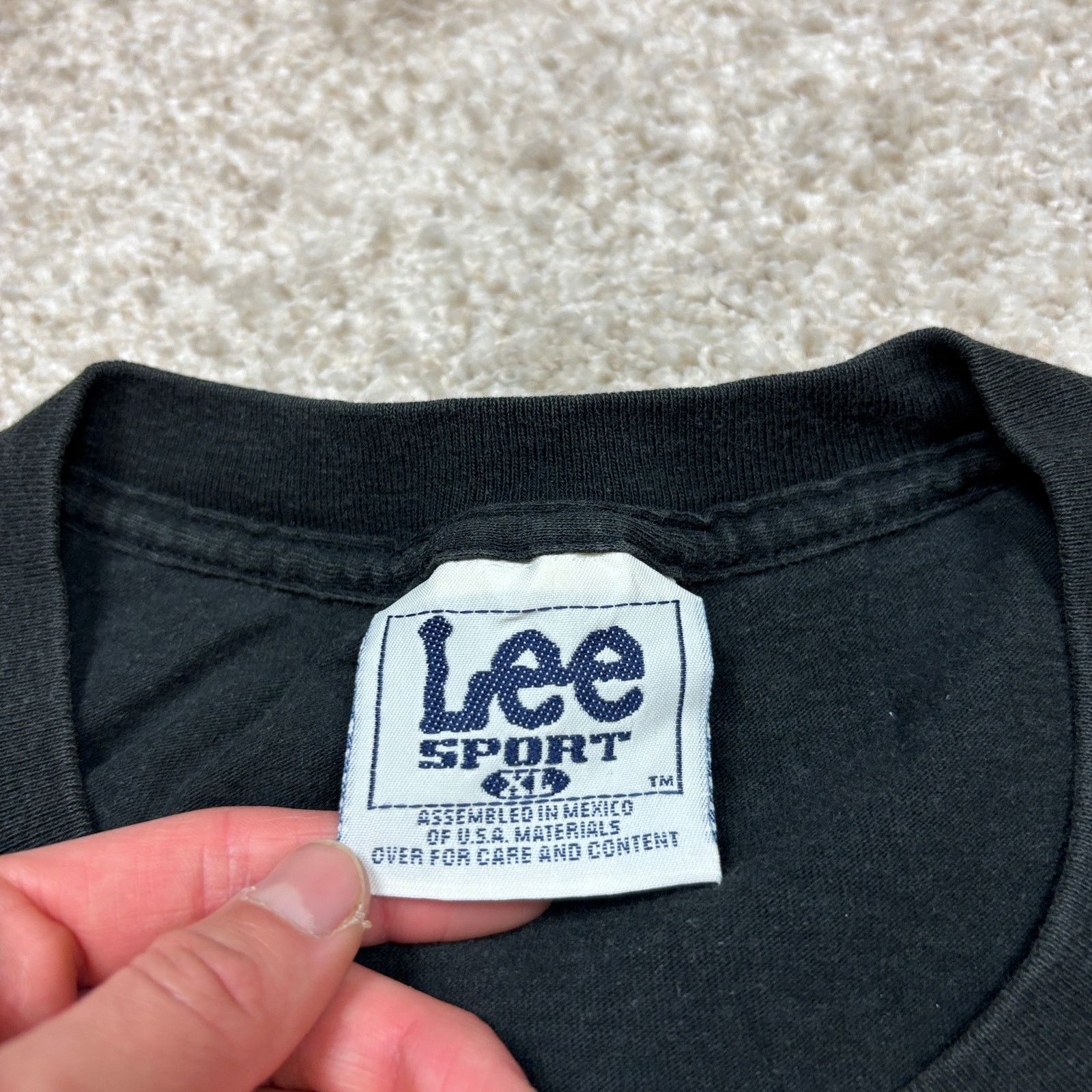 Lee × NBA × Vintage Vintage 90s LA Lakers Super Shaq 34 Lee Sport Shirt Men's XL Size US XL / EU 56 / 4 - 7 Thumbnail