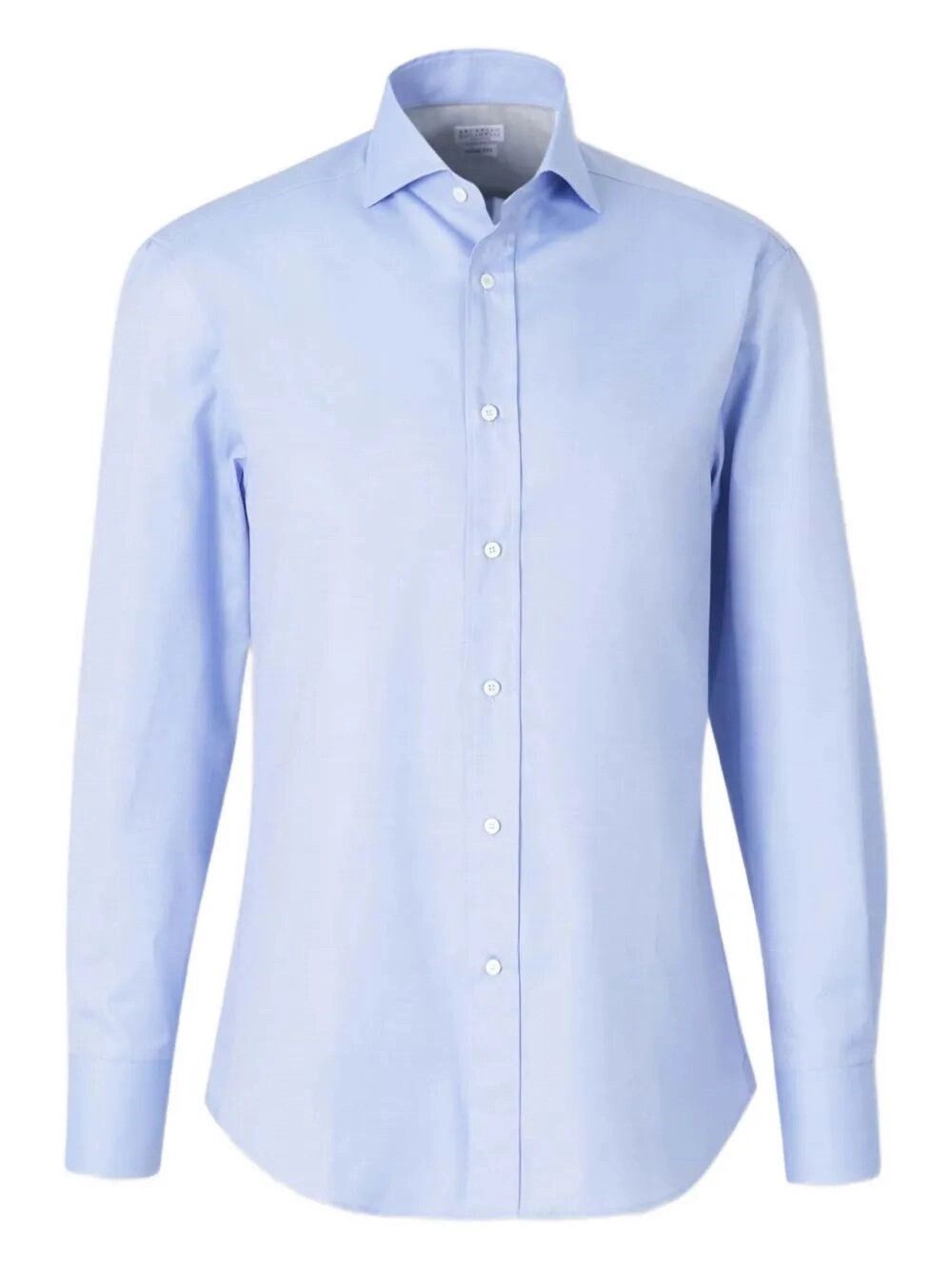Brunello Cucinelli Twill Shirt Size US M / EU 48-50 / 2 - 1 Thumbnail