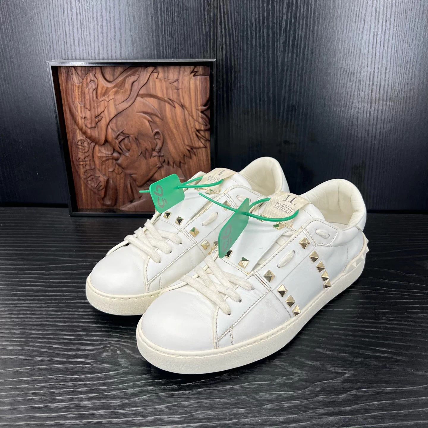 Valentino Valentino Rockstud White 41 Size US 8 / EU 41 - 1 Thumbnail