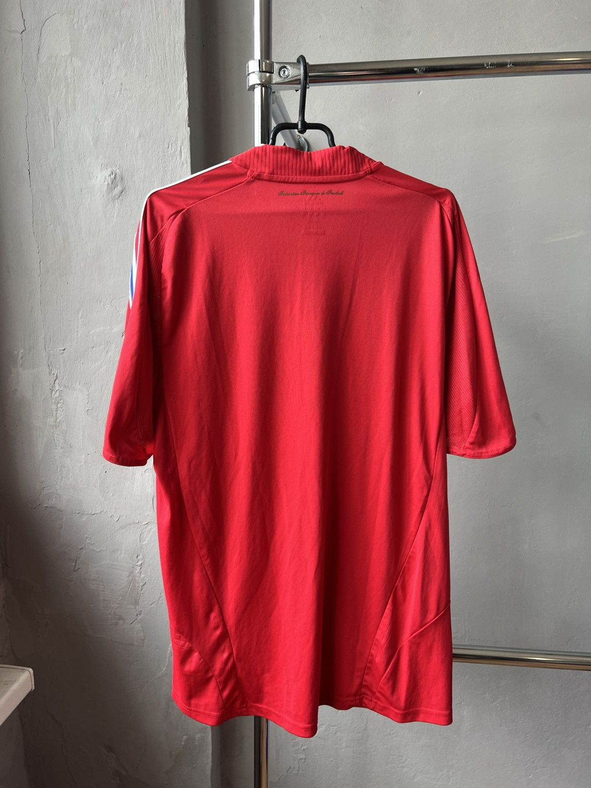 Adidas 2007/08 FRANCE TEAM AWAY SOCCER JERSEY FOOTBALL SHIRT ADIDAS Size US L / EU 52-54 / 3 - 17 Thumbnail