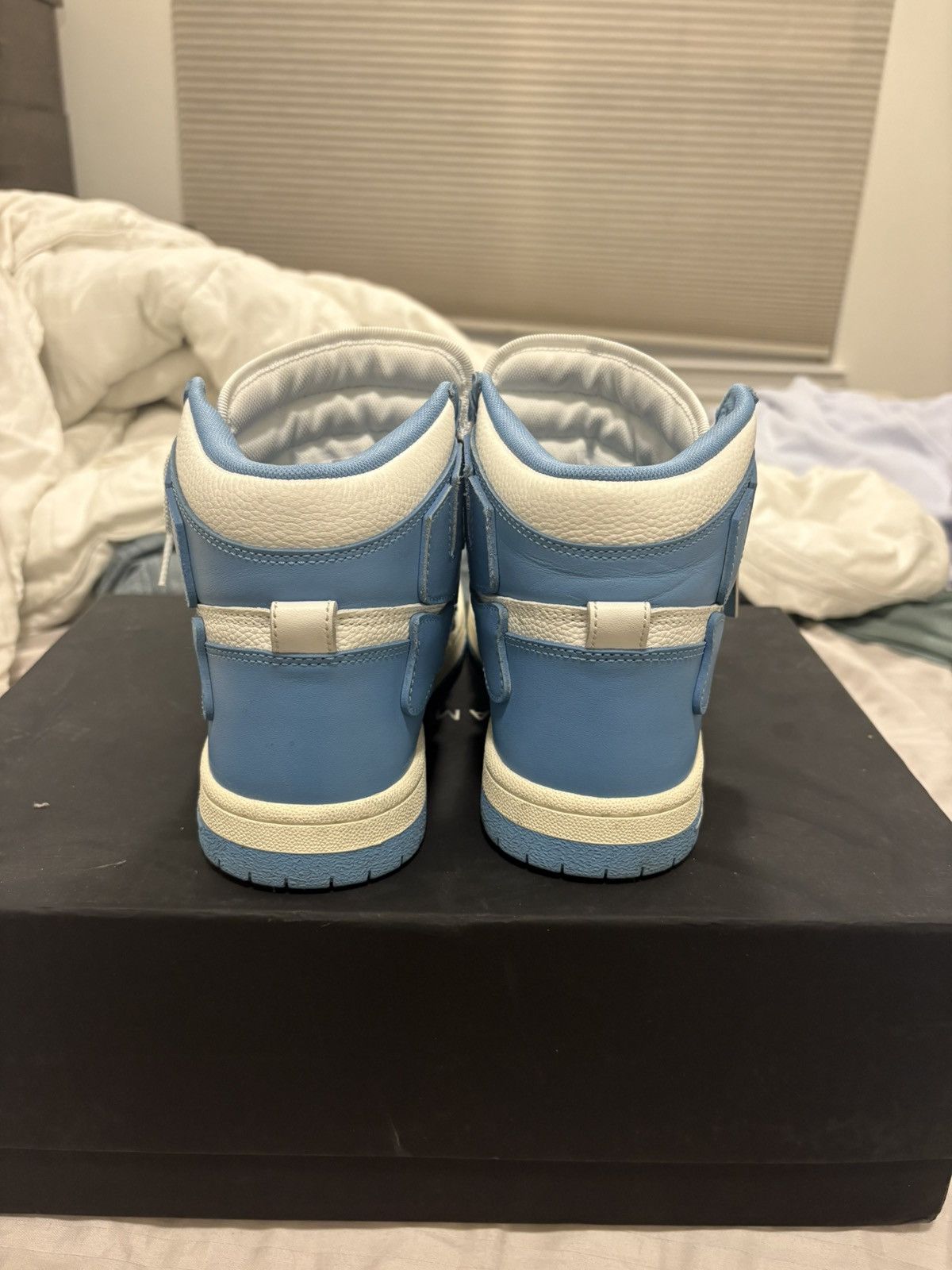 Amiri Amiri skelt high top powder blue/ white Size US 8 / EU 41 - 4 Thumbnail