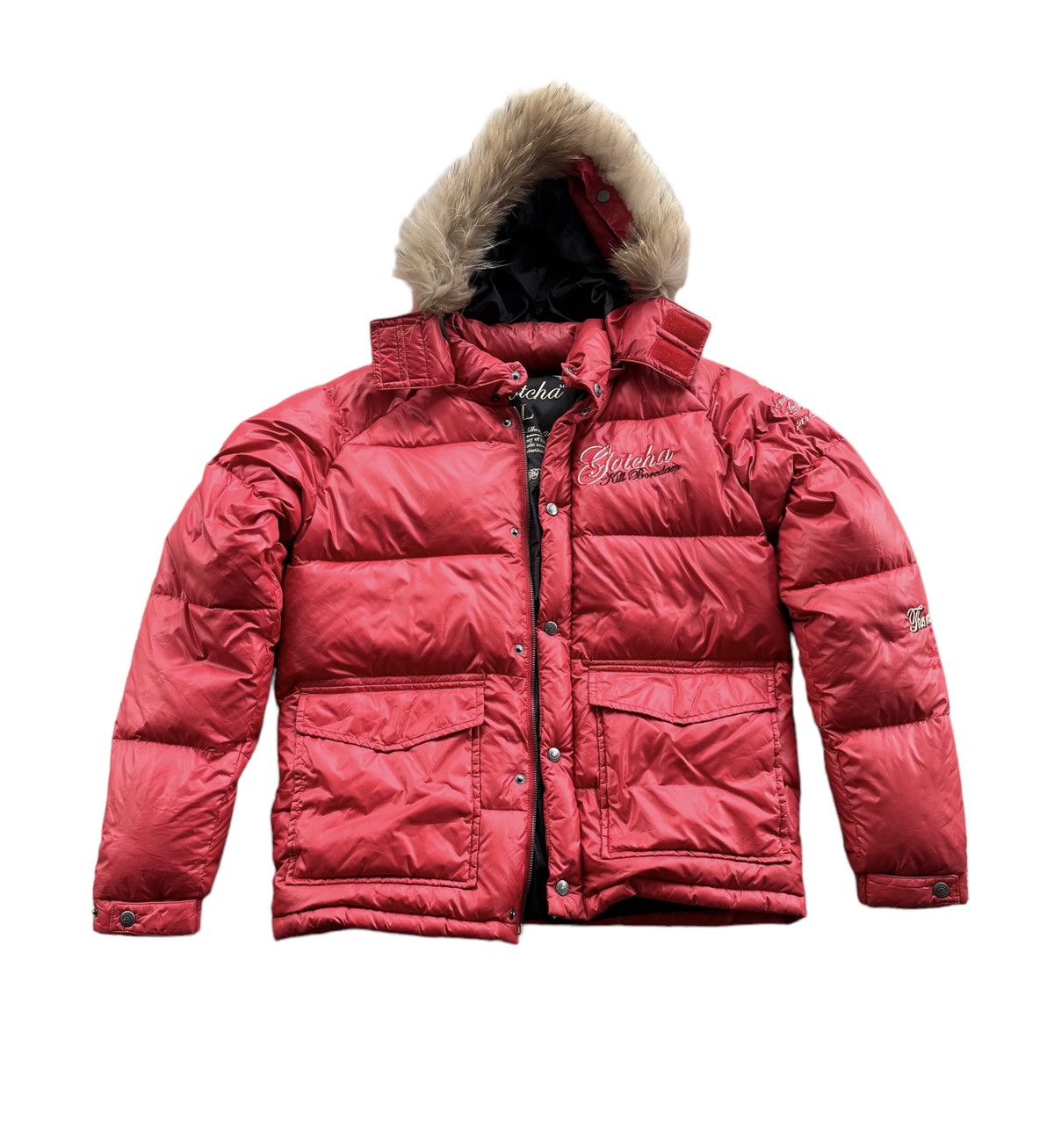 Le Grande Bleu (L.G.B.) Y2KJapanese Archive Vkei gotcha fur hoodie puffer jacket Size US L / EU 52-54 / 3 - 1 Thumbnail