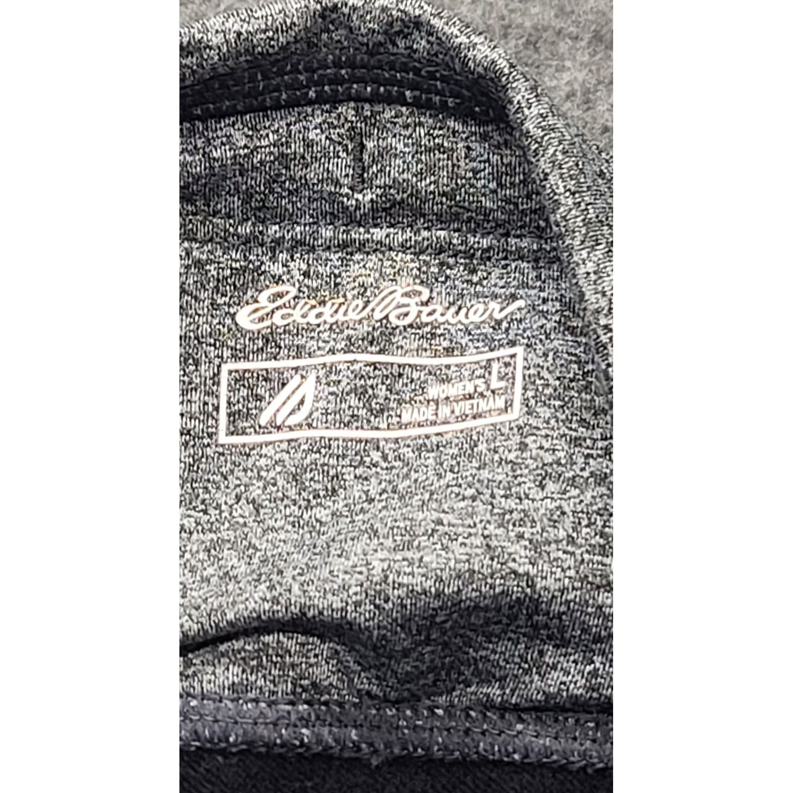 Eddie Bauer VINTAGE Eddie Bauer First Ascent Leggings Womens L Trail Performance Slim Fit High Rise Gray Polyester Spandex Media Pocket Athleisure Outdoor Size 36" / US 14 / IT 50 - 2 Thumbnail