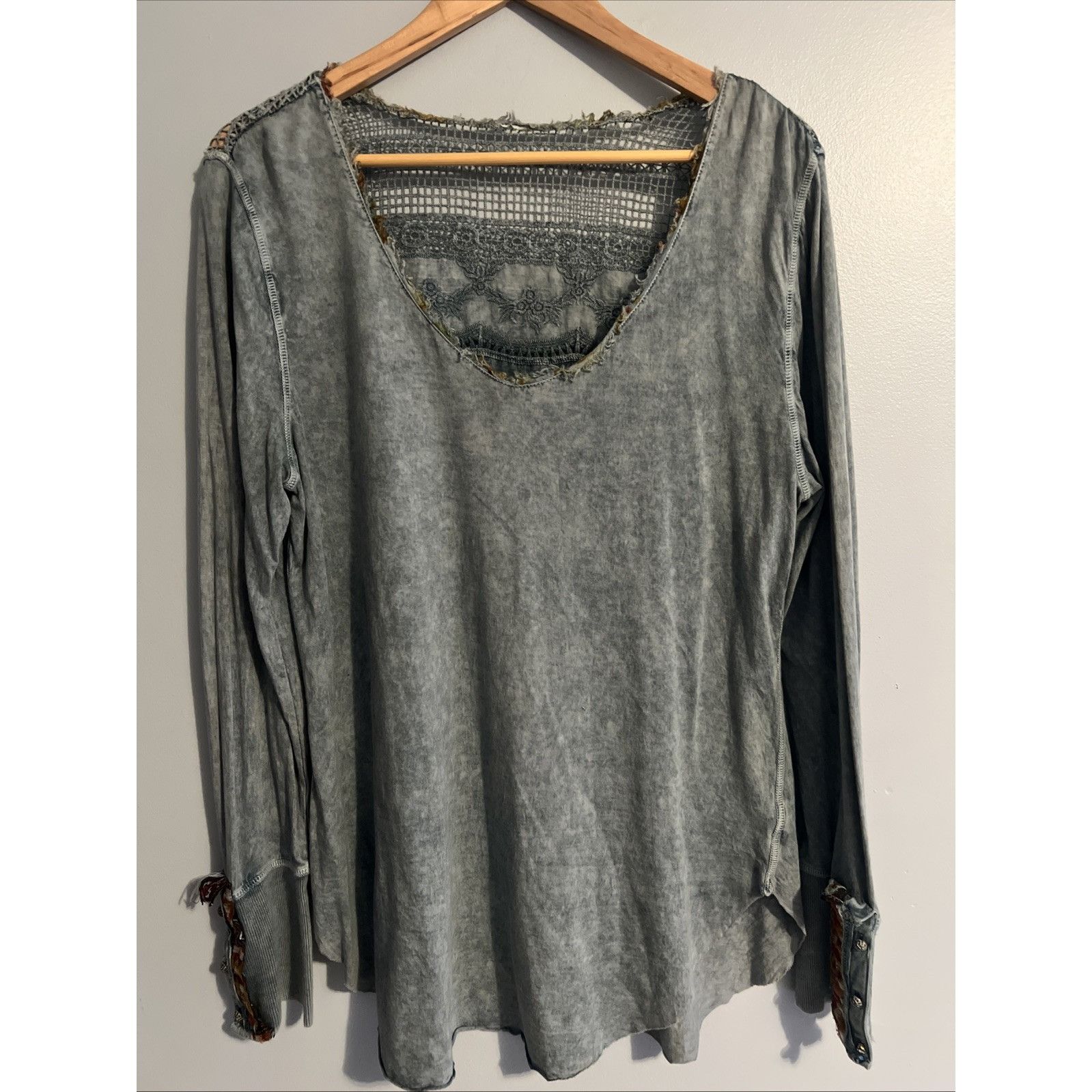 Other Aratta Silent Journey Embroidered Long Sleeve Top Women's Si Size L / US 10 / IT 46 - 1 Thumbnail