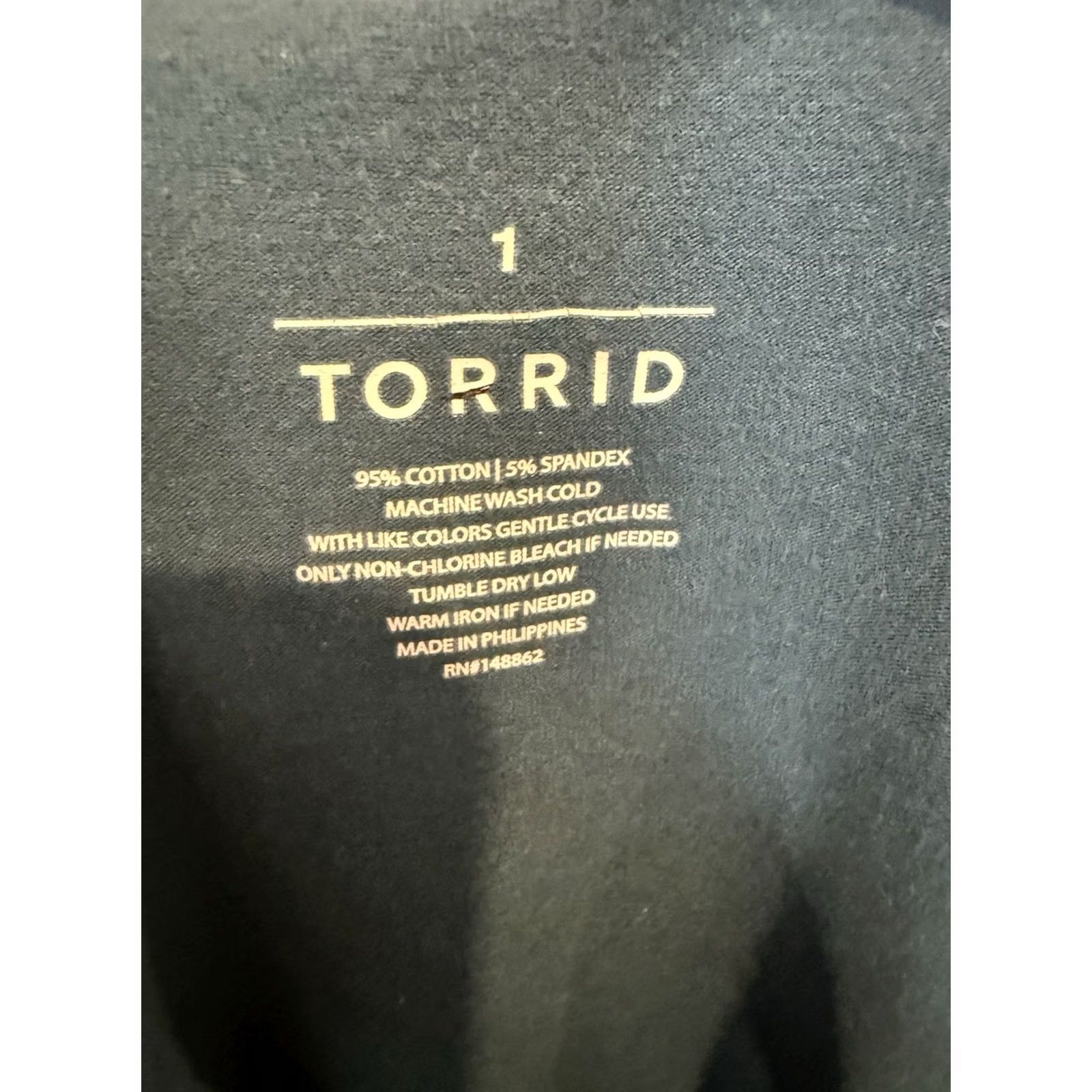 Torrid Torrid Tank One Shoulder Knit Blue Solid 1X Plus Womens Sleeveless Stretchy Cut Out Shirt Size XL / US 12-14 / IT 48-50 - 5 Thumbnail