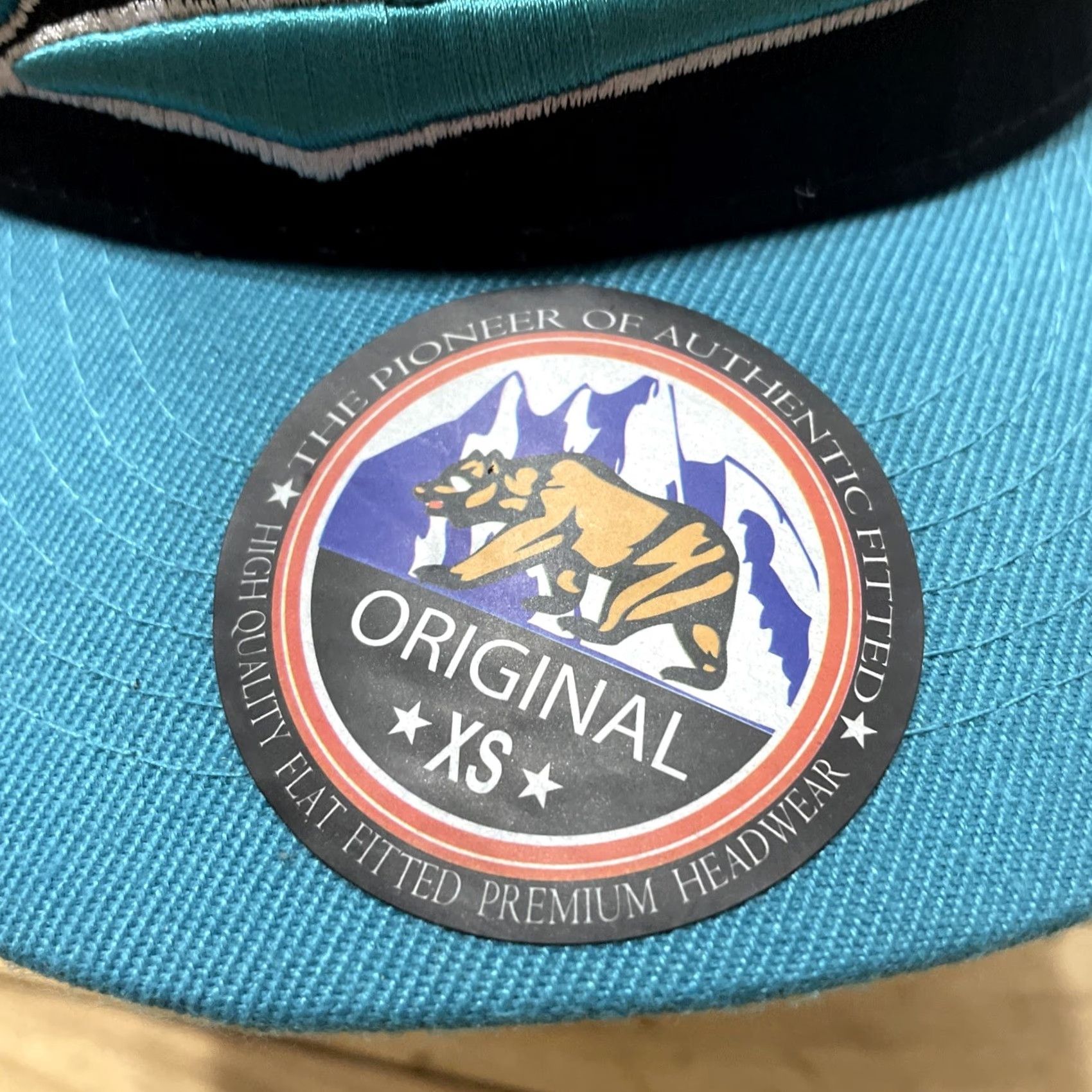 Vintage VINTAGE California Black Blue Teal Adjustable Hat Men XS Streetwear Cap Adjustable NEW Size ONE SIZE - 7 Thumbnail