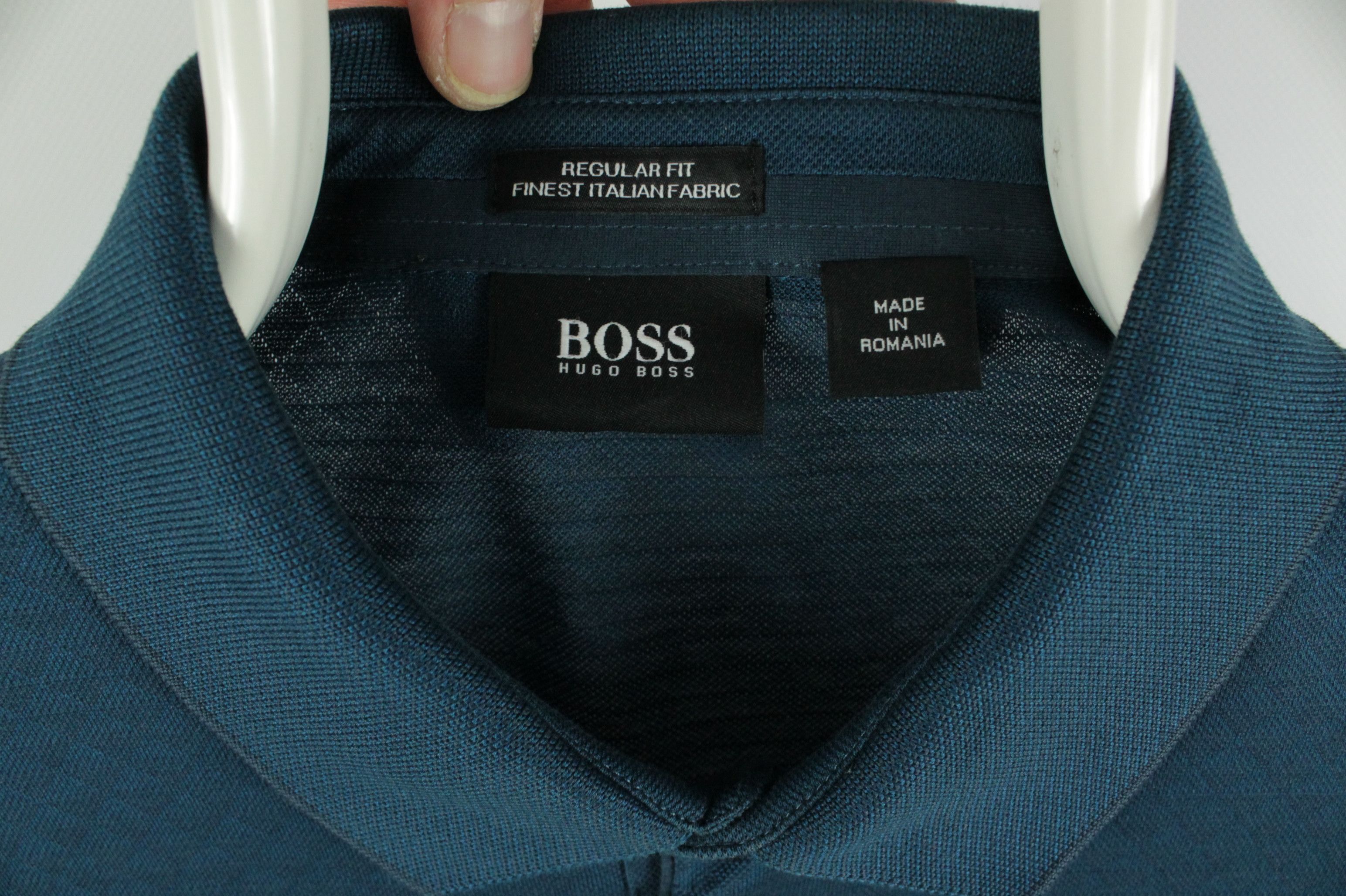 Designer × Hugo Boss Hugo Boss Italian Fabric L/S Regular Fit Polo Shirt Men's Size US M / EU 48-50 / 2 - 3 Thumbnail