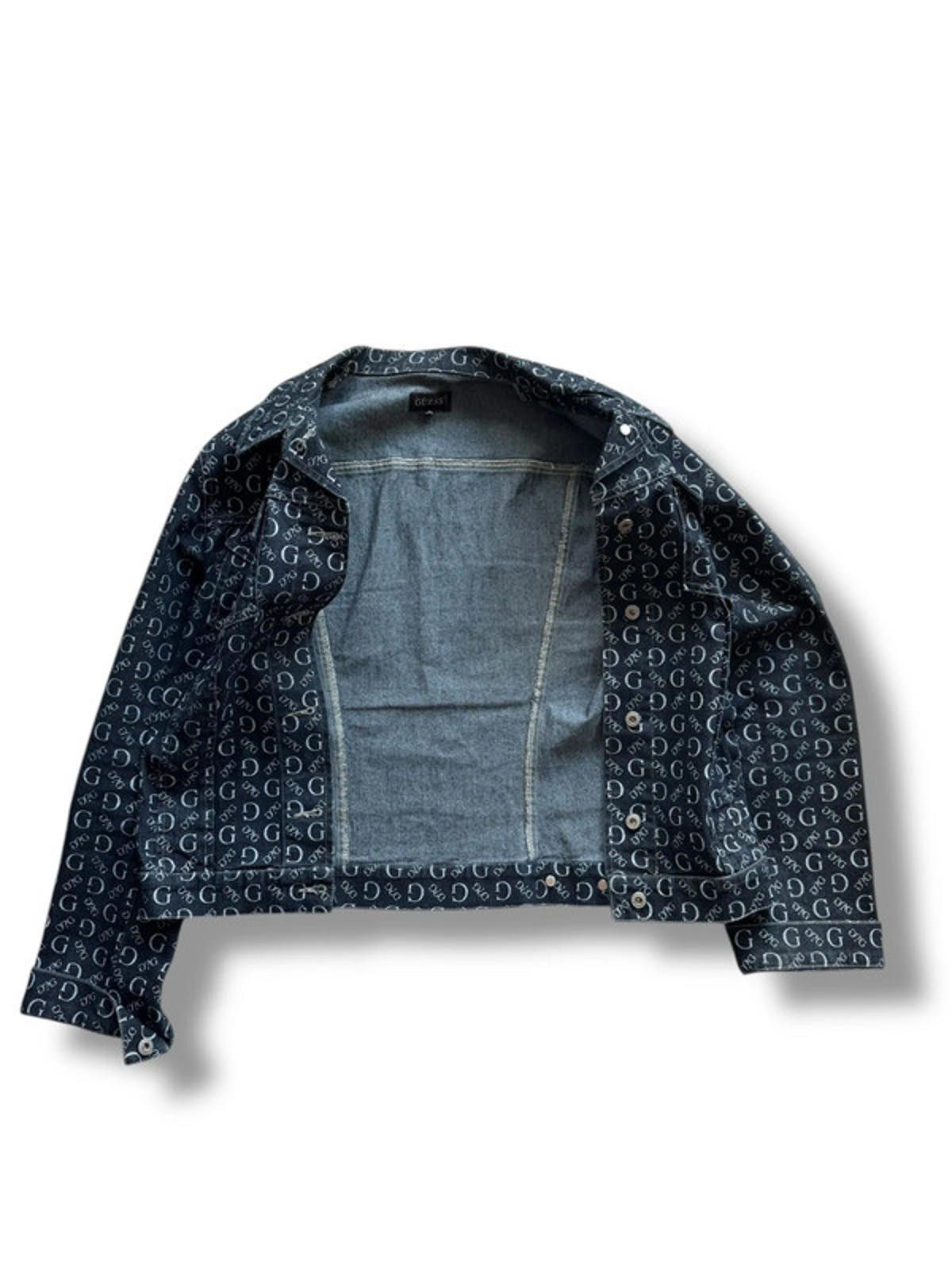 Guess Guess Women’s Logo Denim Jacket Size L Best Fits M UK 12–14 Size M / US 6-8 / IT 42-44 - 2 Thumbnail