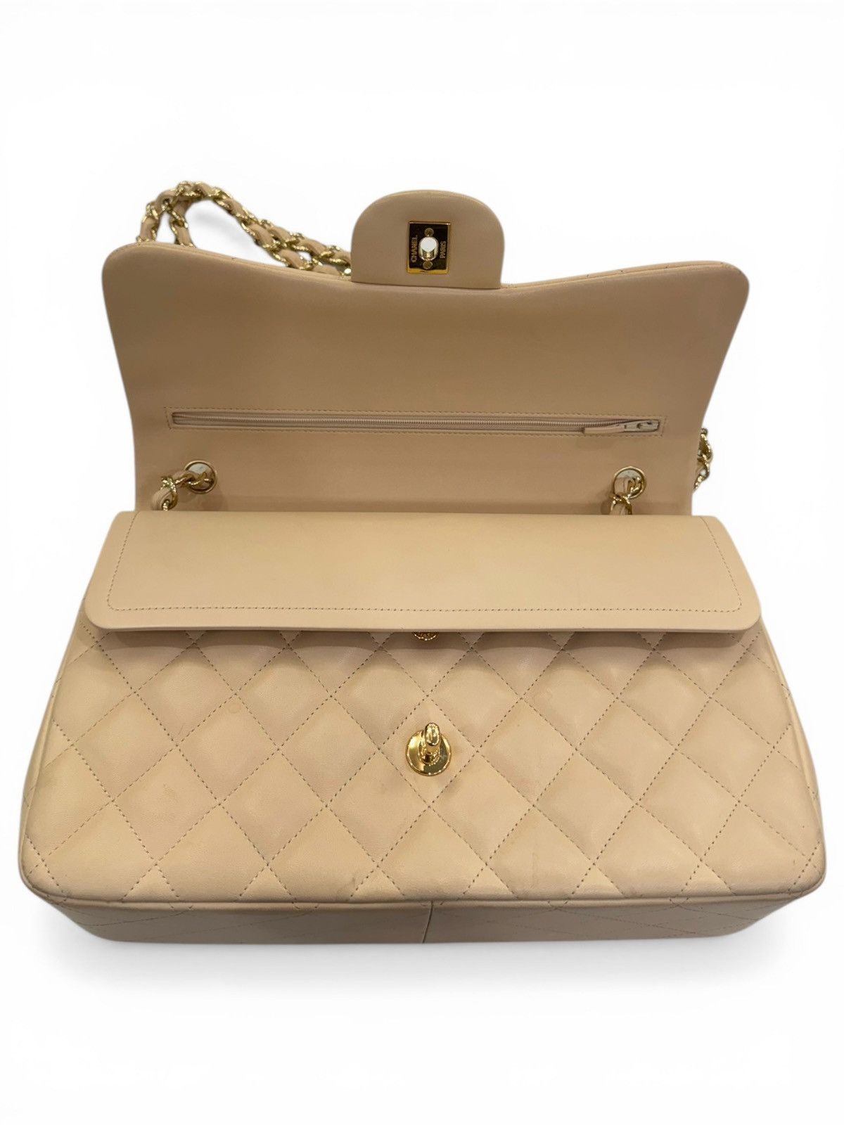 Chanel Chanel Lambskin Quilted Double Flap Bag Size ONE SIZE - 15 Thumbnail