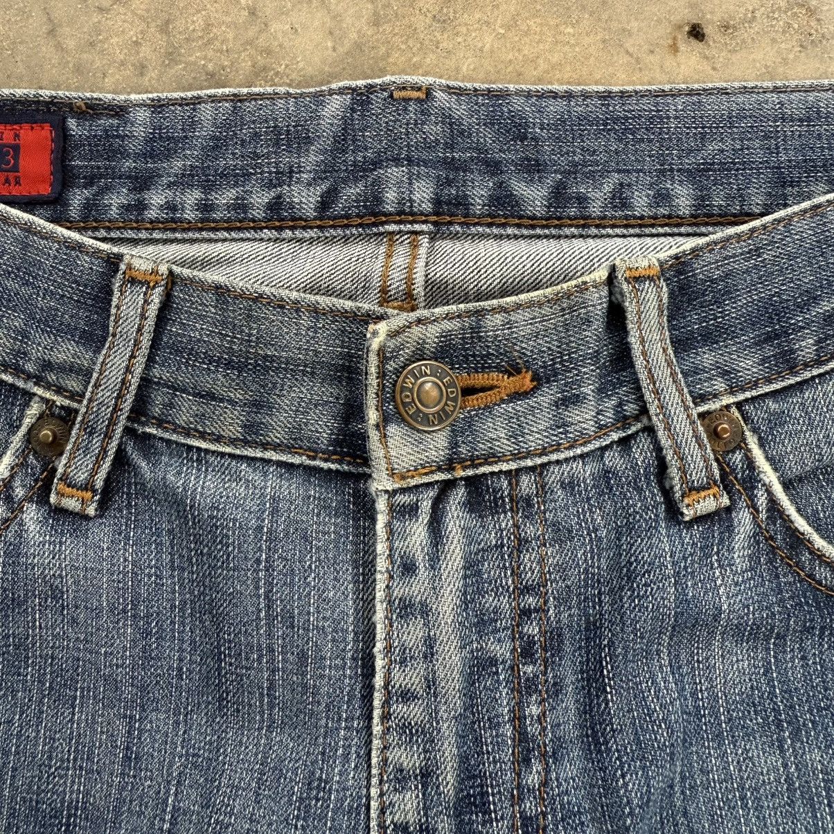 Edwin VINTAGE EDWIN FADED JEANS DENIM PANTS Size US 32 / EU 48 - 6 Thumbnail