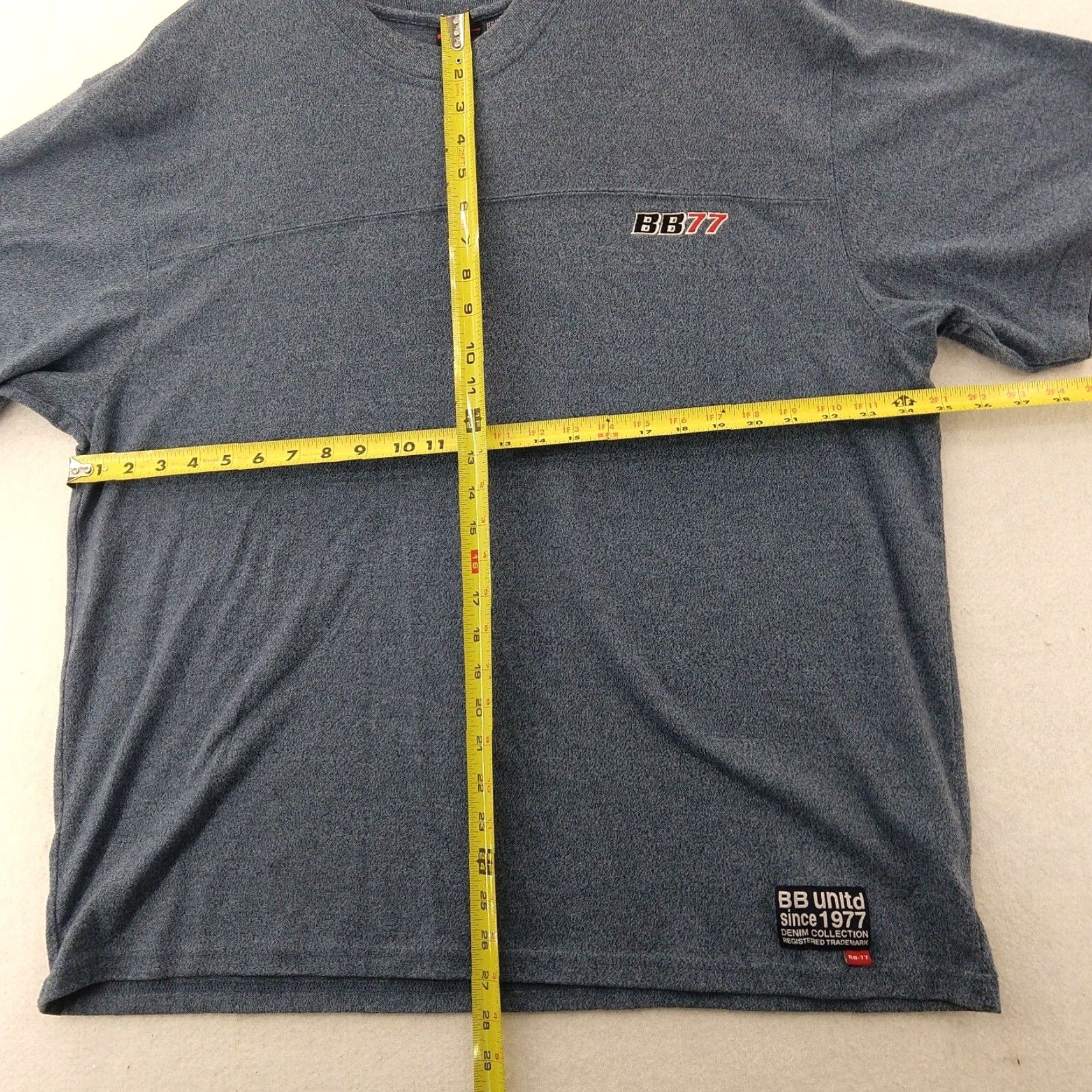 Vintage VINTAGE Bugle Boy Company Shirt 2XL Gray Short Sleeve Collared 90s Mens Size US XXL / EU 58 / 5 - 3 Thumbnail