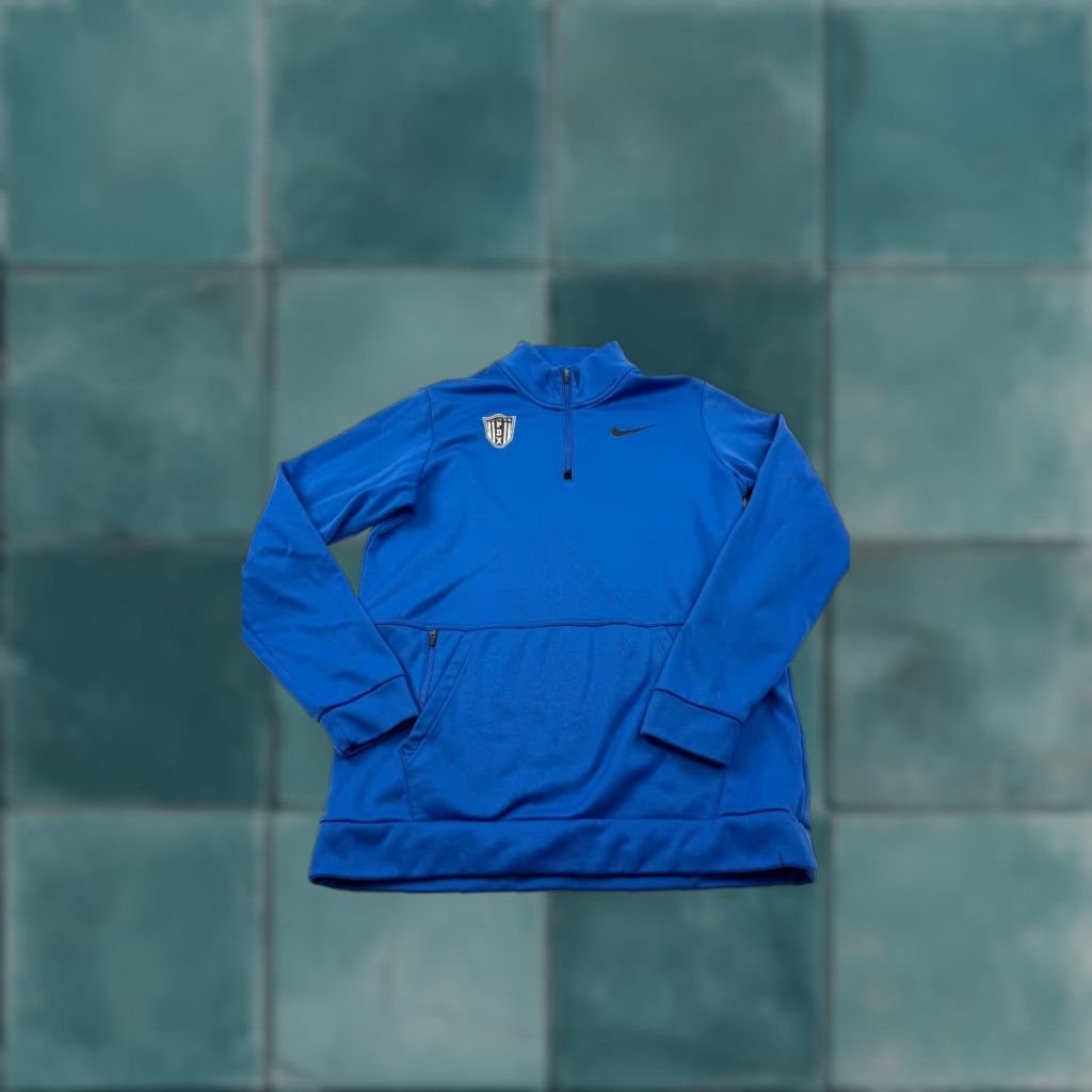 Nike Nike Sweatshirt Mens Large Blue Dri-Fit 1/4 Zip Pullover CU6217-480 Size US L / EU 52-54 / 3 - 1 Thumbnail