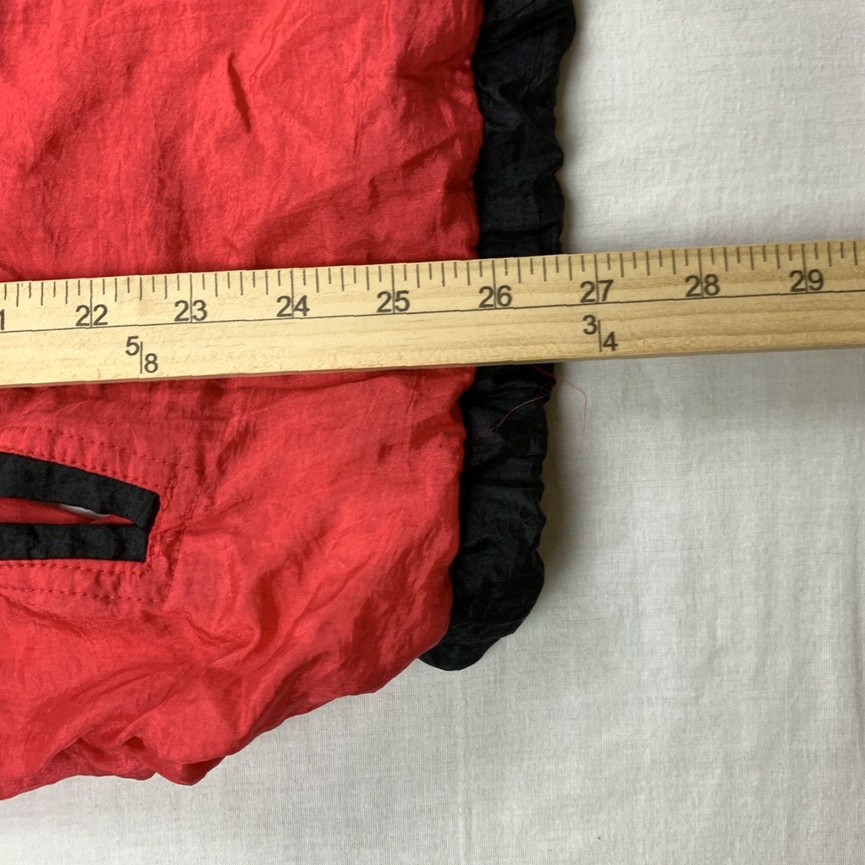 Vintage VINTAGE Active Stuff Windbreaker Jacket Adult Large Red 1980s Lightweight Men L Windbreaker Red 1980s Mens Size US L / EU 52-54 / 3 - 6 Thumbnail