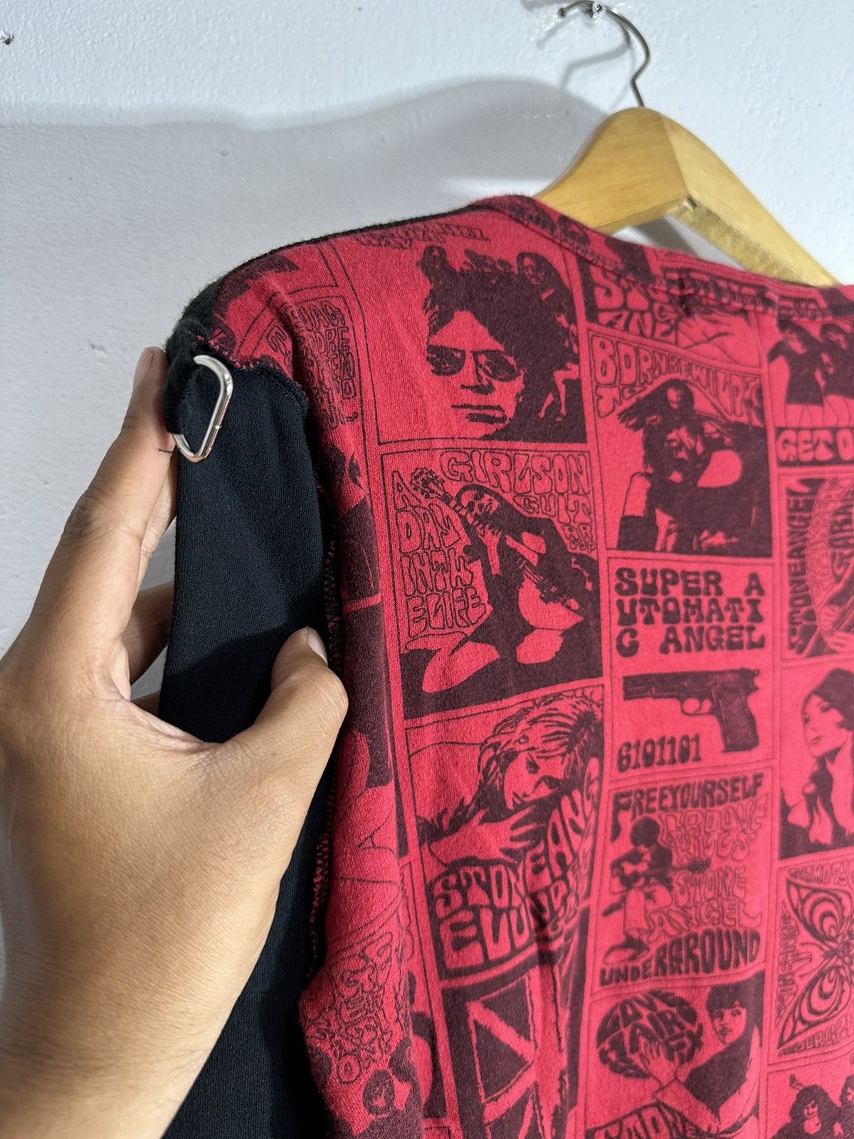 Hysteric Glamour STONE ANGEL UNDERGROUND LONG SLEEVE TEE HYSTERIC STYLE Size US M / EU 48-50 / 2 - 8 Thumbnail