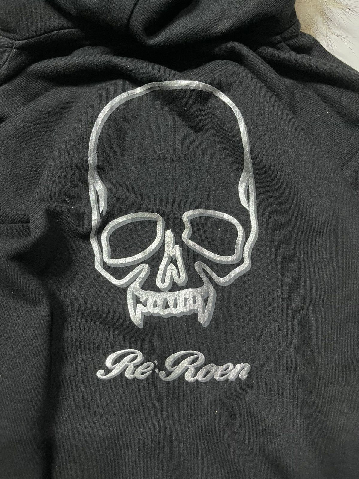 Roen Japanese Re:Roen faux black vkei fur hoodie Size US L / EU 52-54 / 3 - 5 Thumbnail