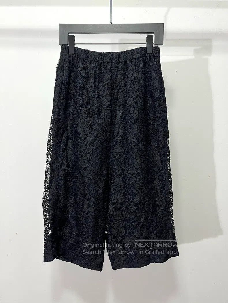 Comme des Garcons Comme Des Garcons size S Double-layered lace palazzo pants Size 23" - 1 Thumbnail